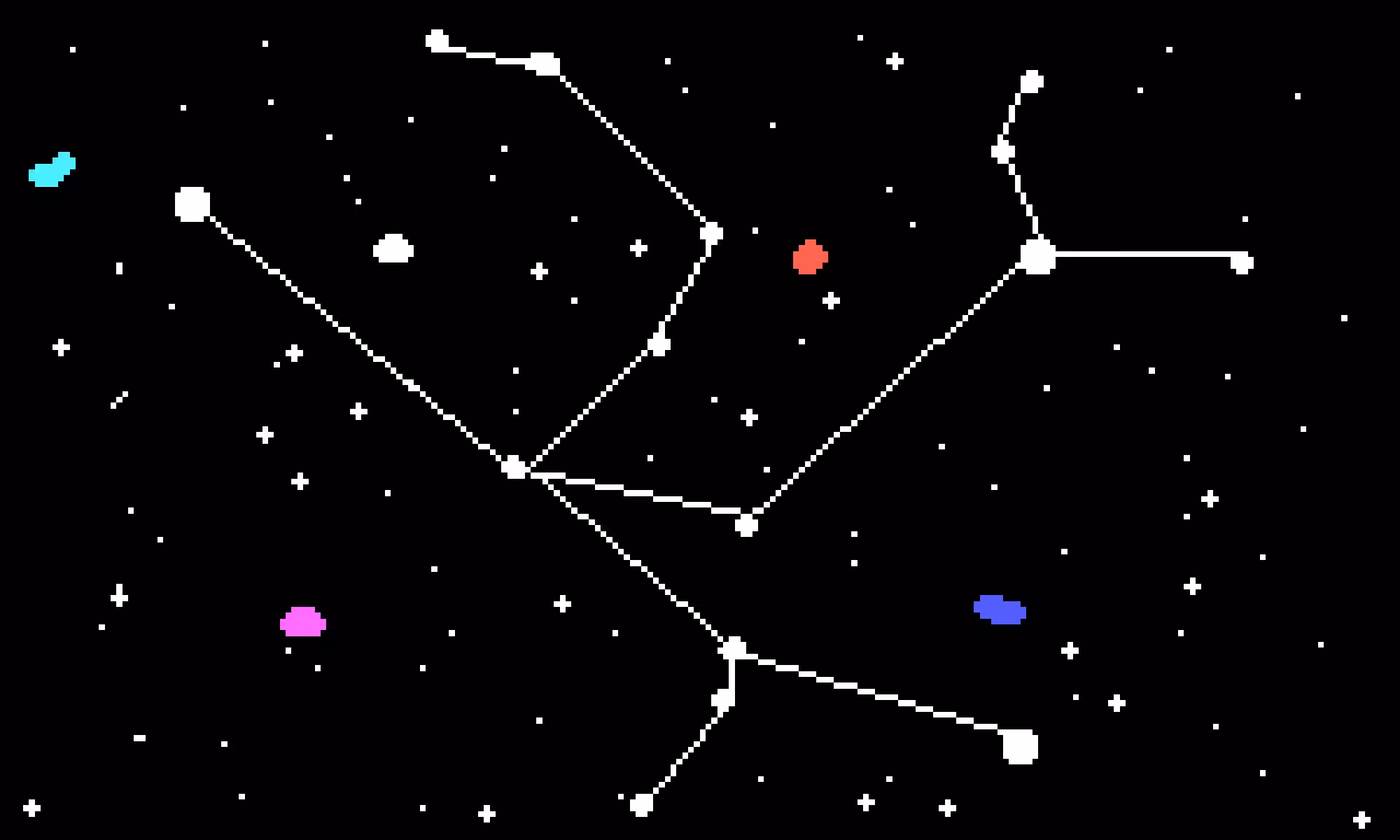 Planet Pixel Andromeda Constellation