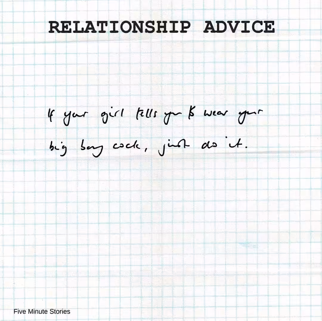 Relationship Advice #3