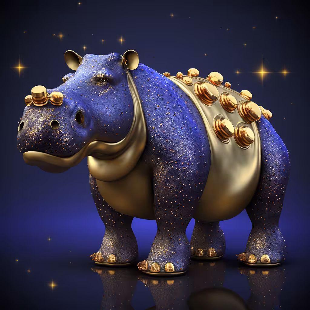 Golden Hippopotamus