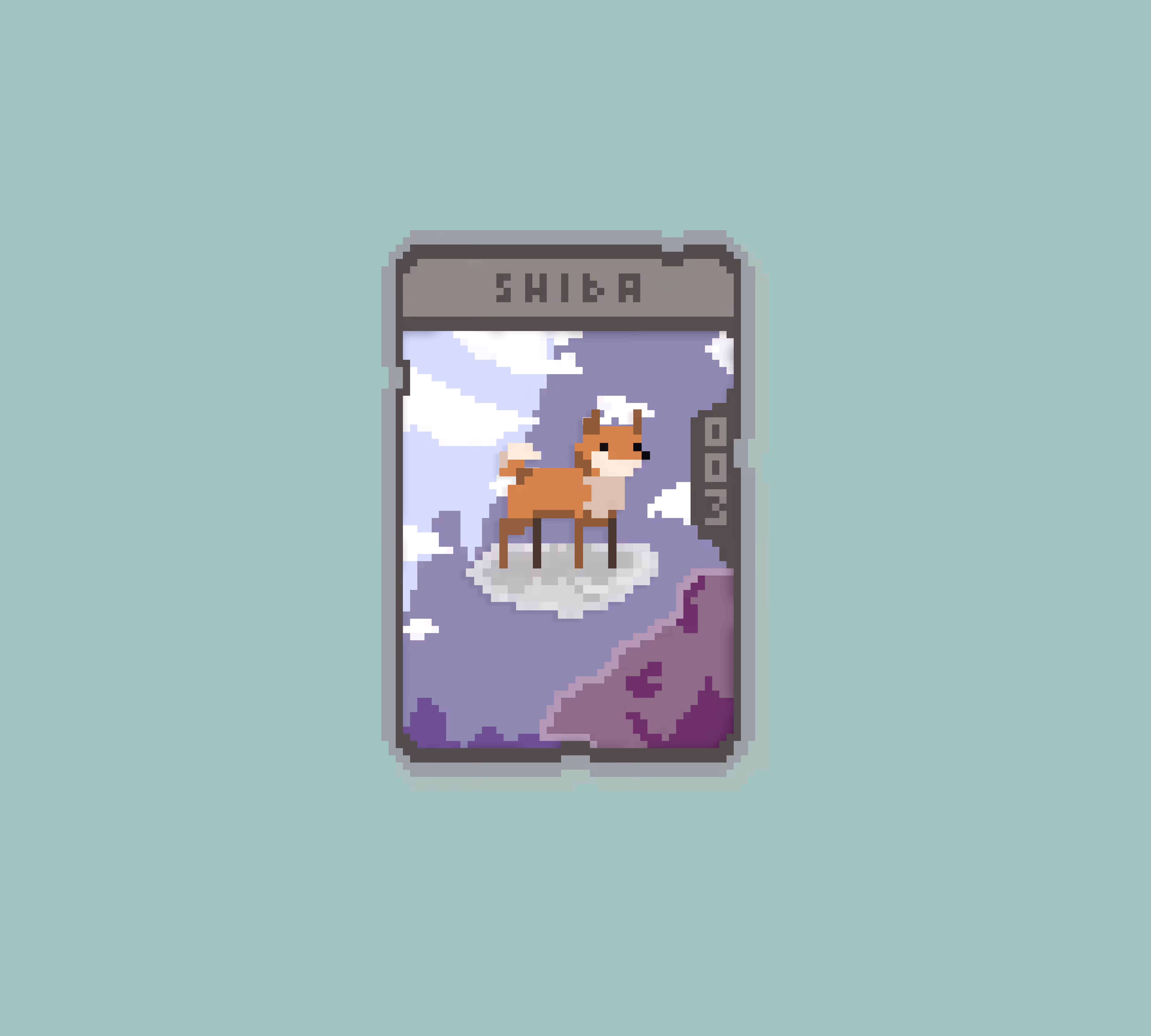 Shiba Dog Card | #003