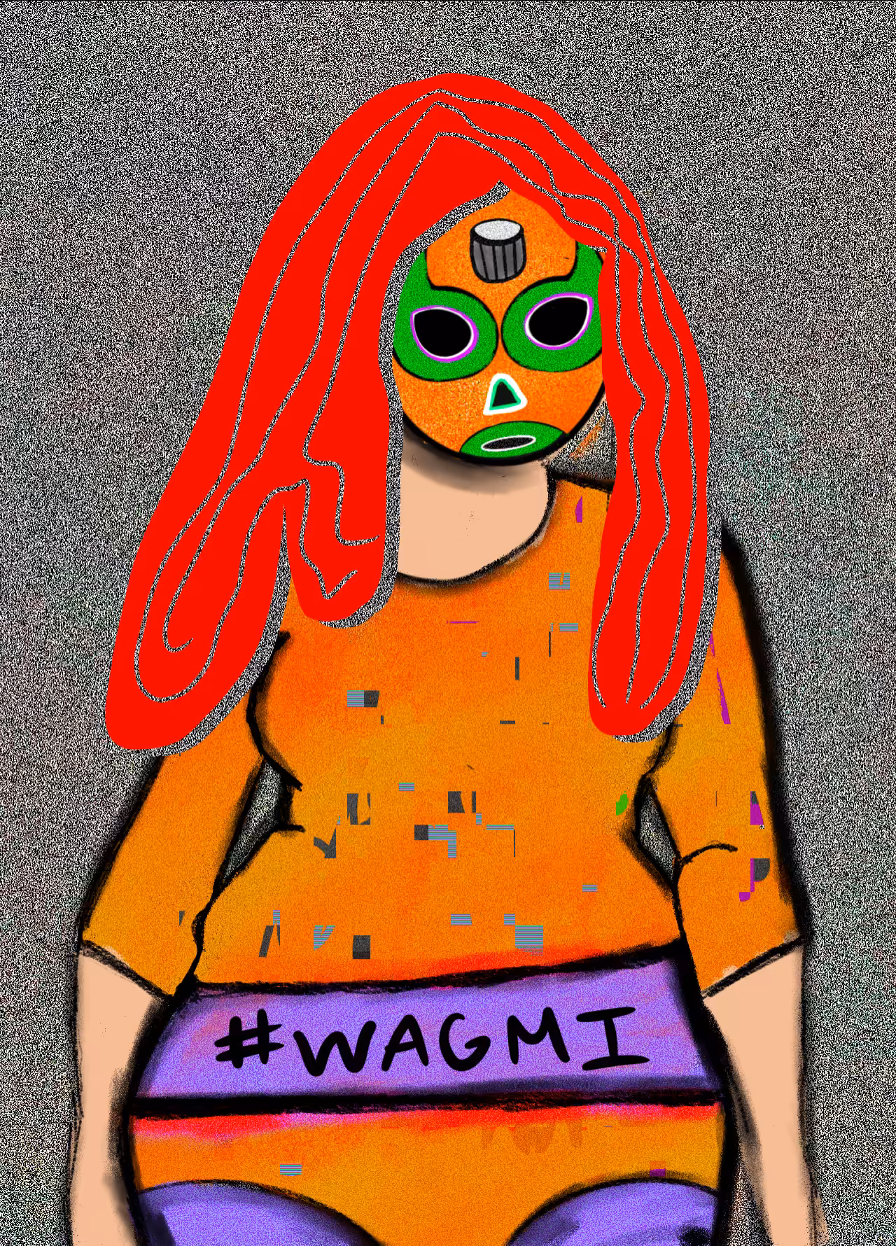 NFT luchadora #56
