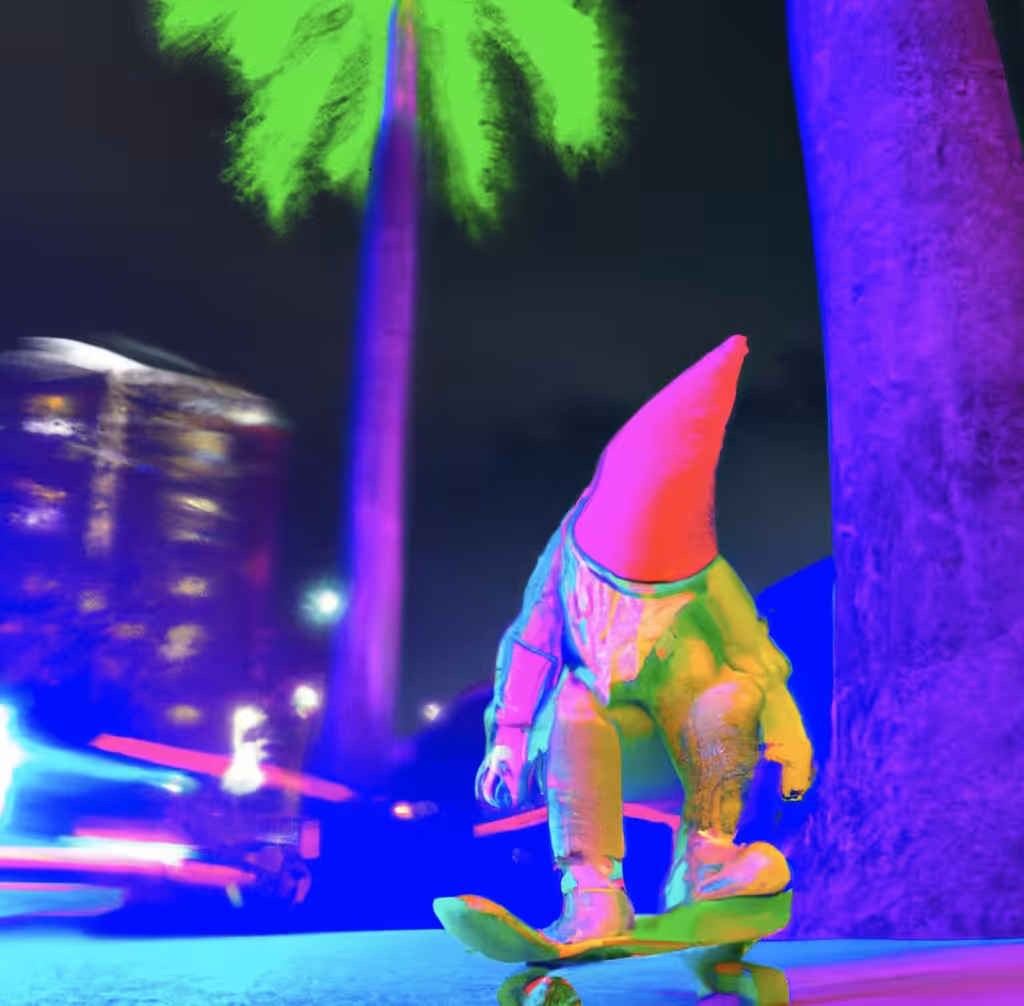 Skater Gnome #1