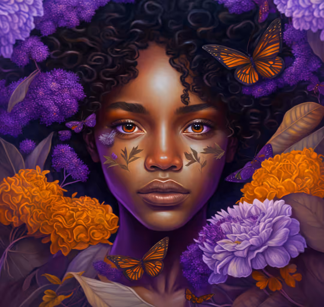 Flourish black