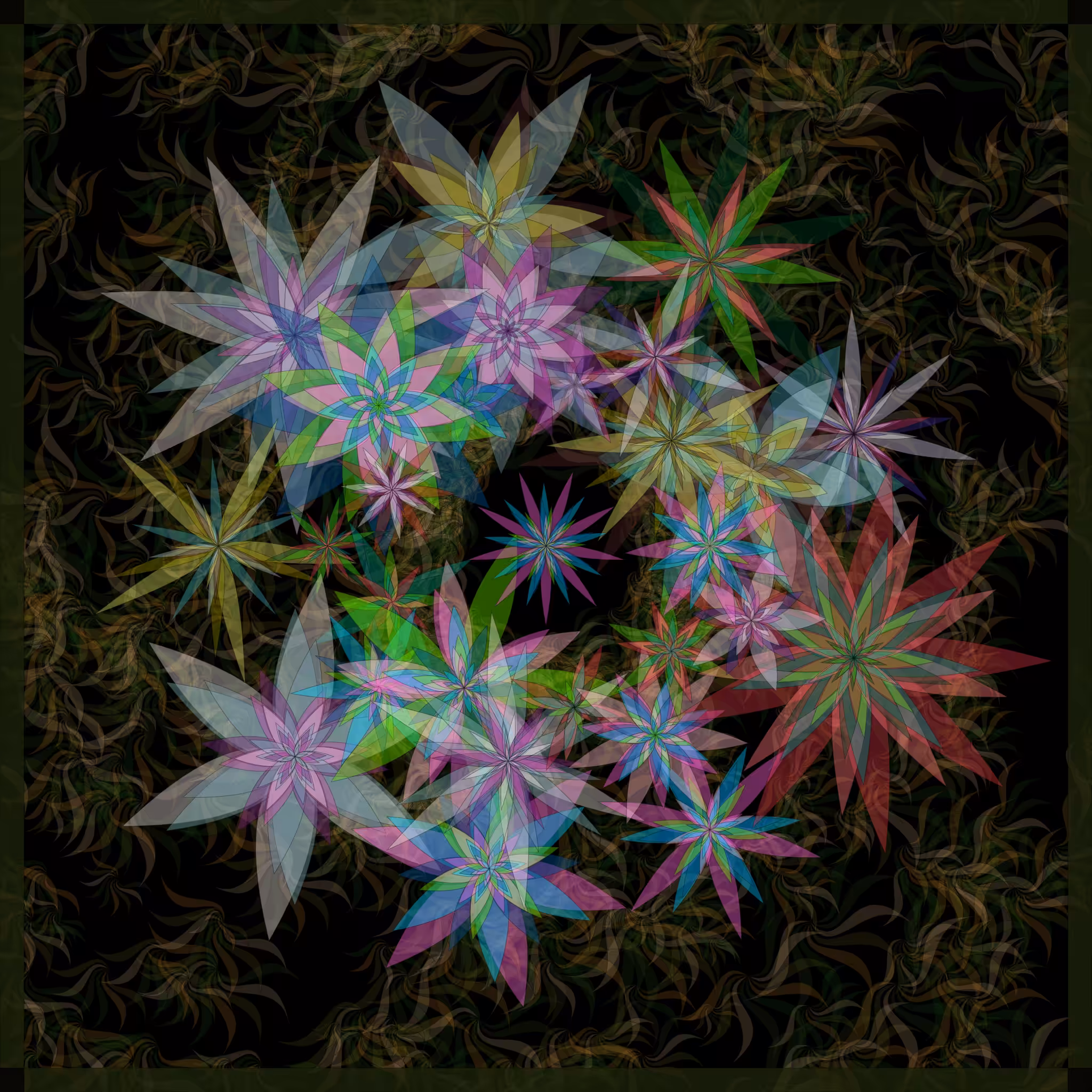 Bezier Garden #92