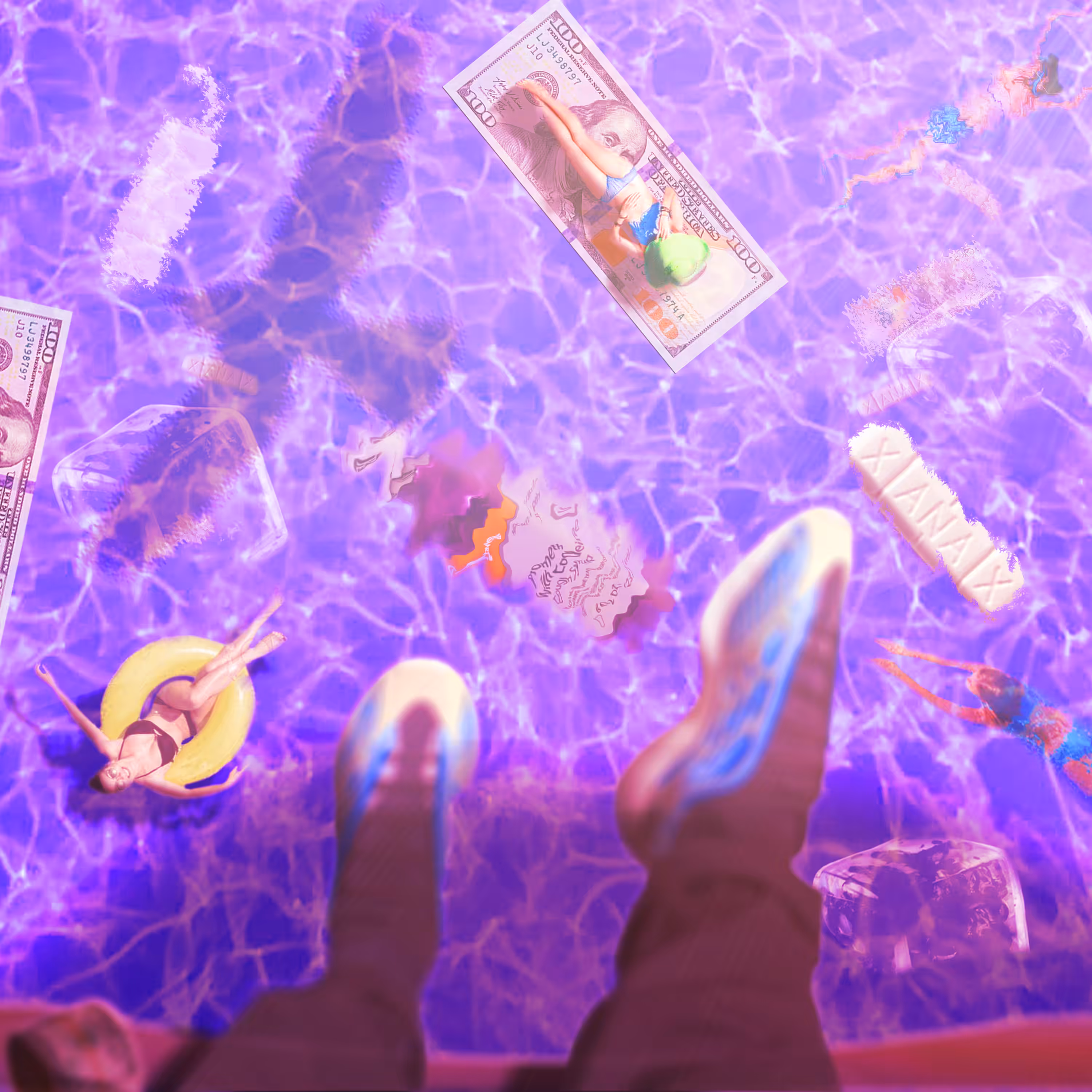 Festa na piscina