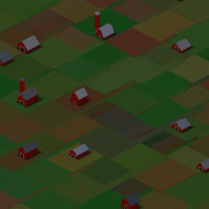 RED FARMS IN A QUIET COUNTY #21