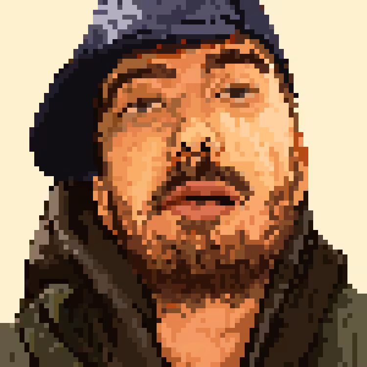 Aesop Rock Pixel Art