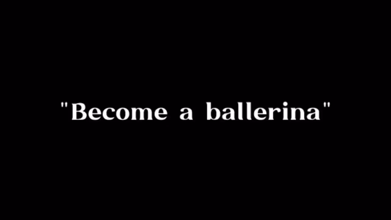 BECOME A BALLERINA