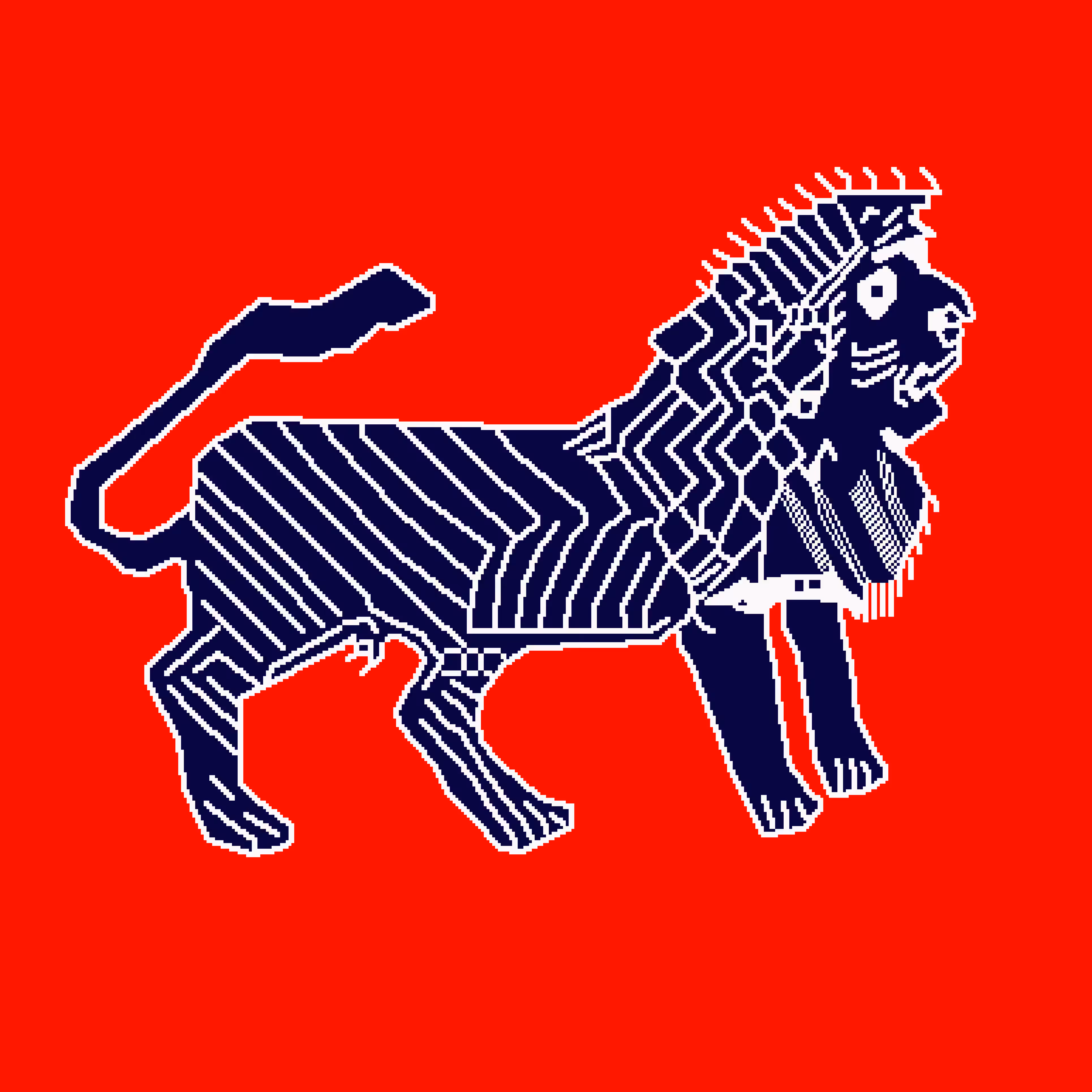 Lion Rug #4