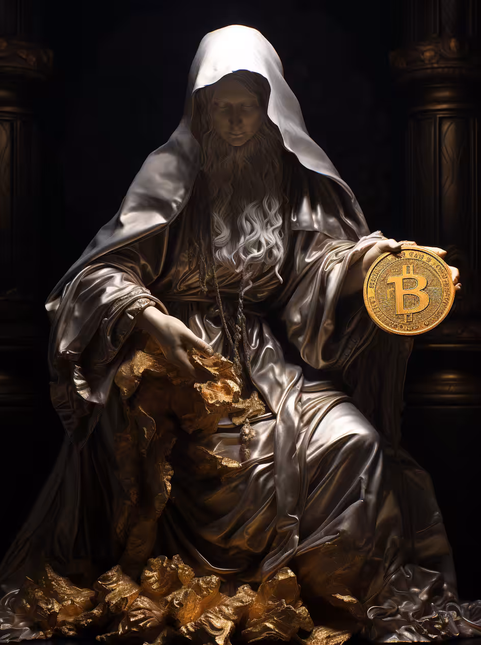 Lonely Bitcoin Angel