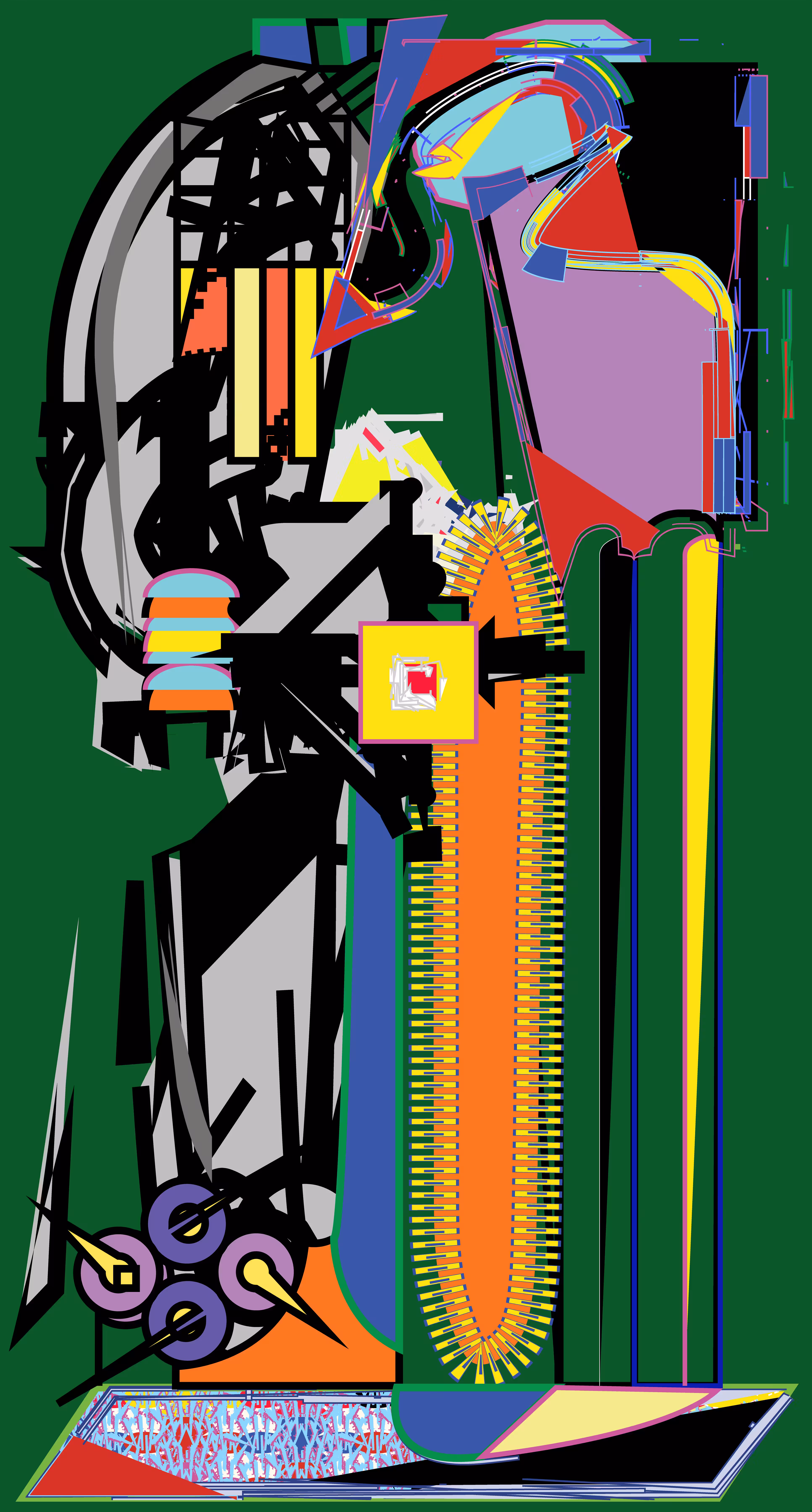 Genesis of the brushes of my new computer 