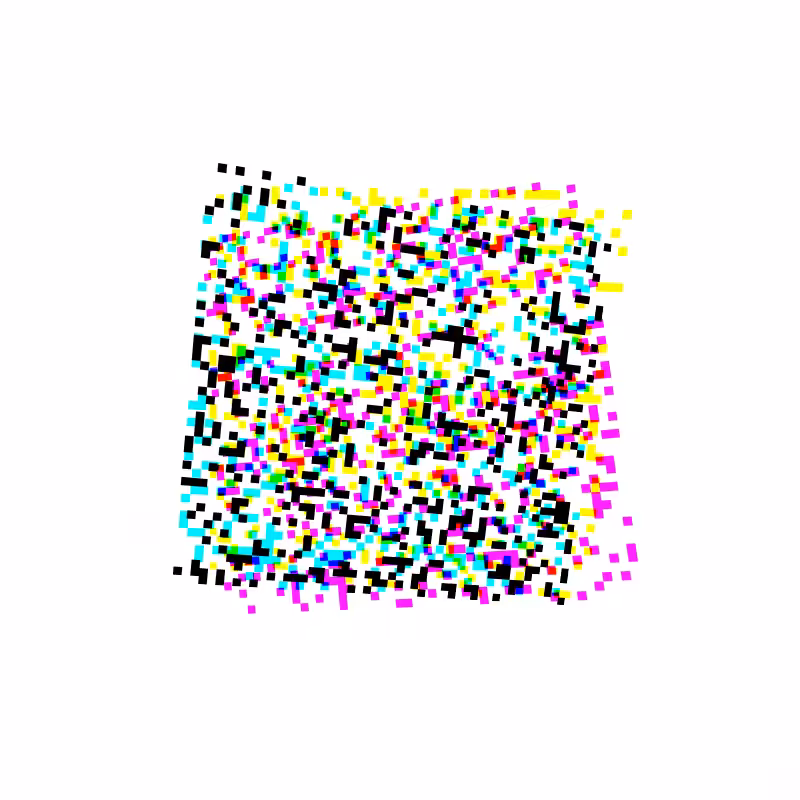 CMYK Decay #12