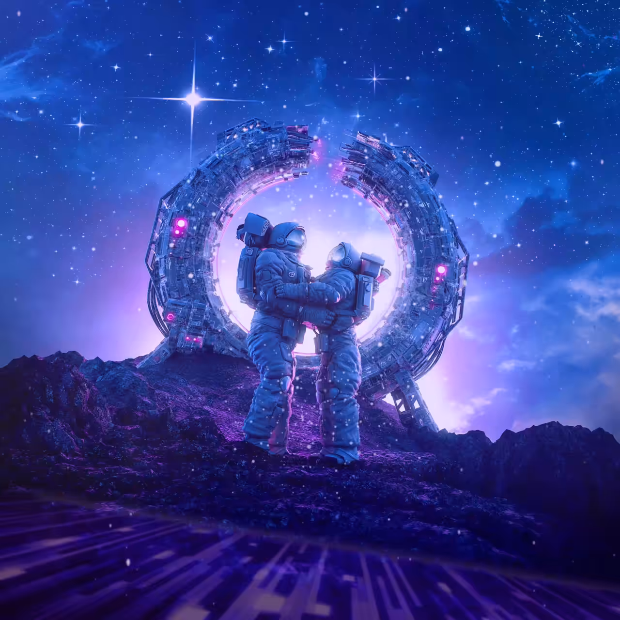 Space love