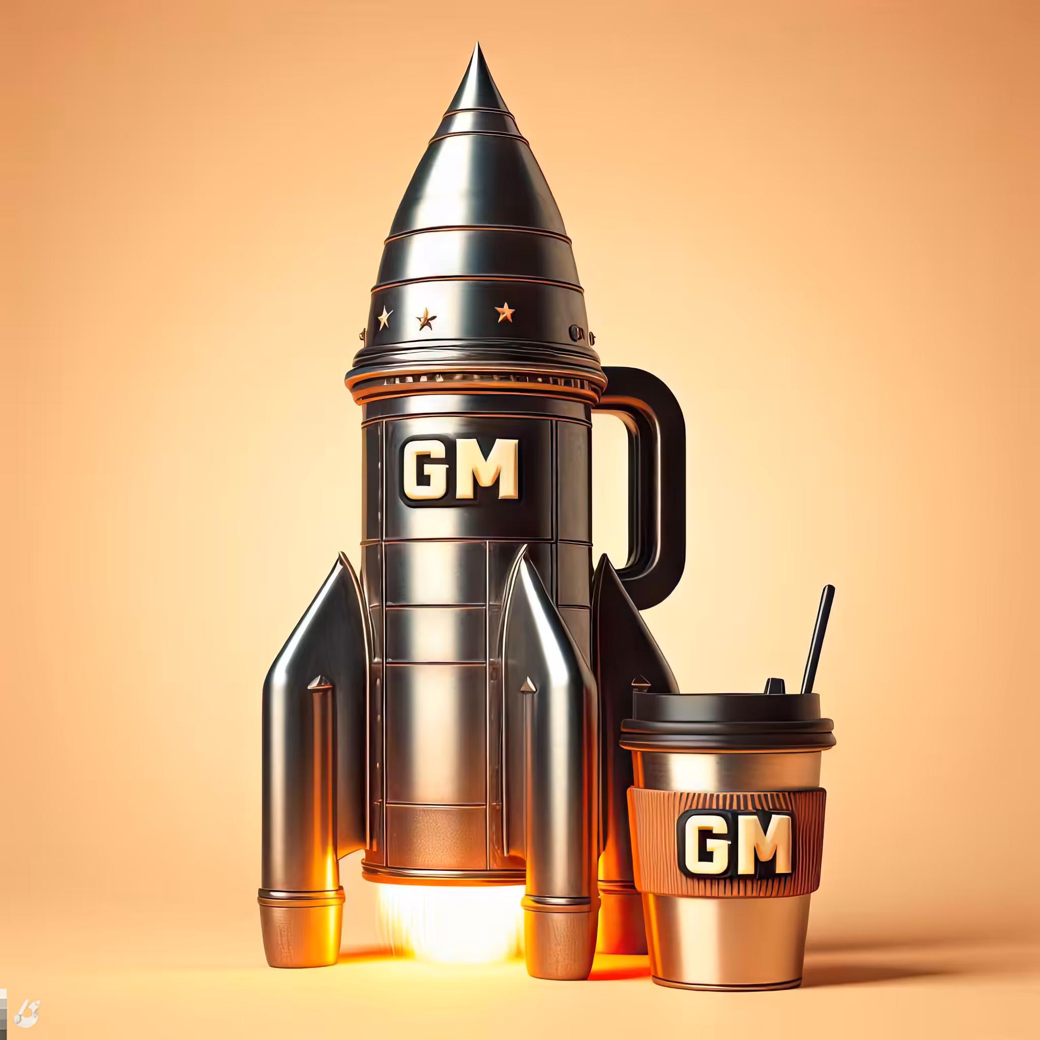 GM - Coffee Thermos Rocket Launch !
