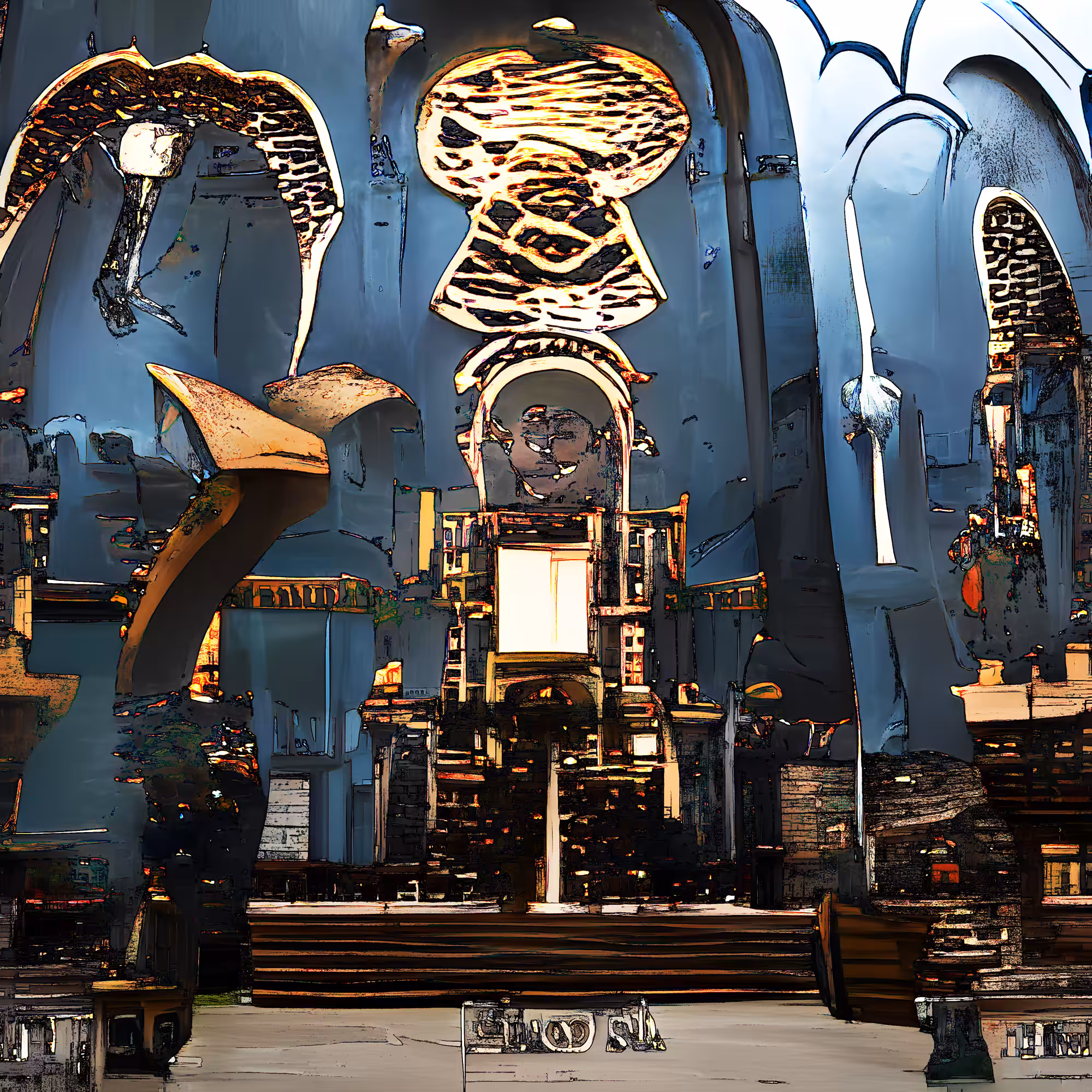 Inner Sanctum within the Cathedral of Bones