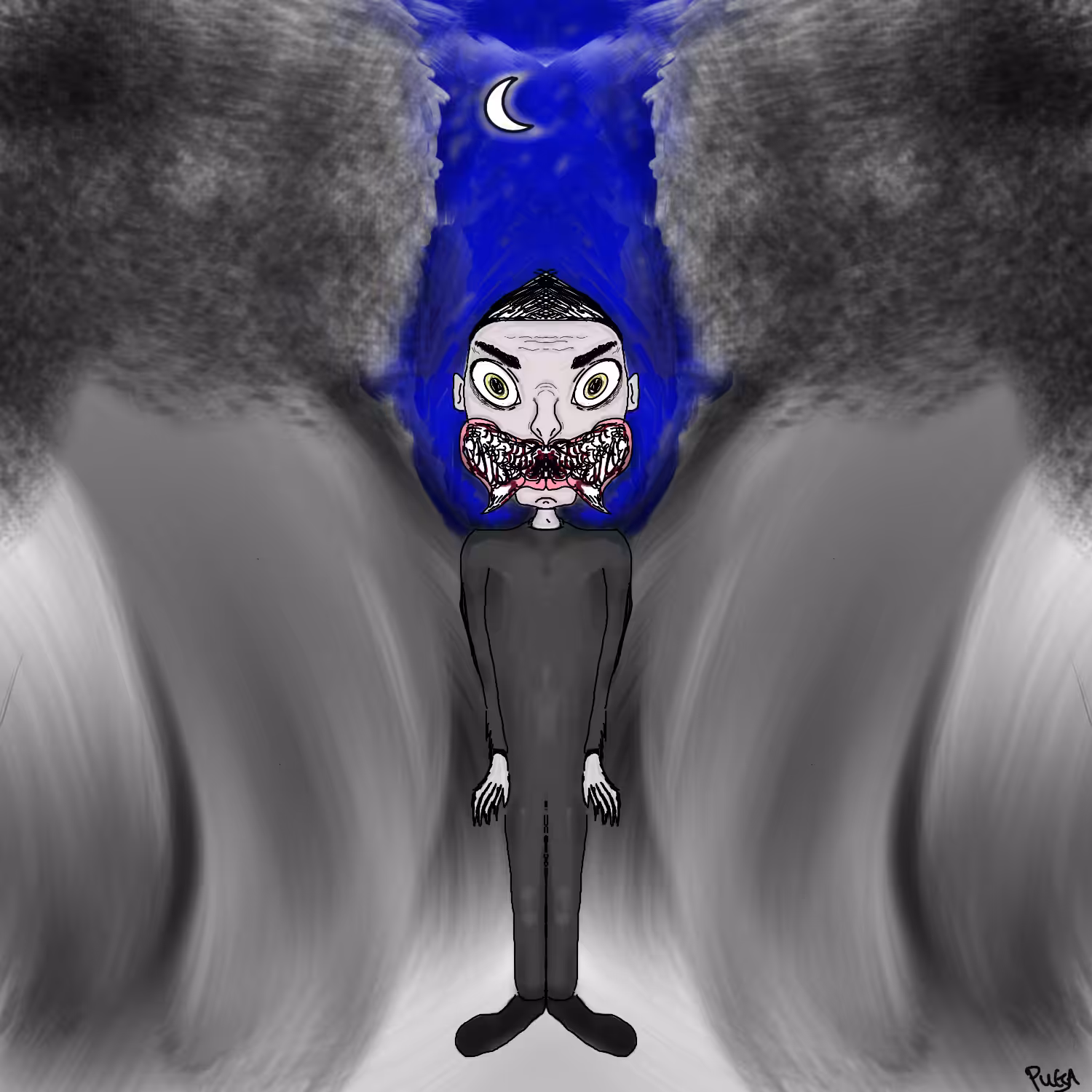 In the night