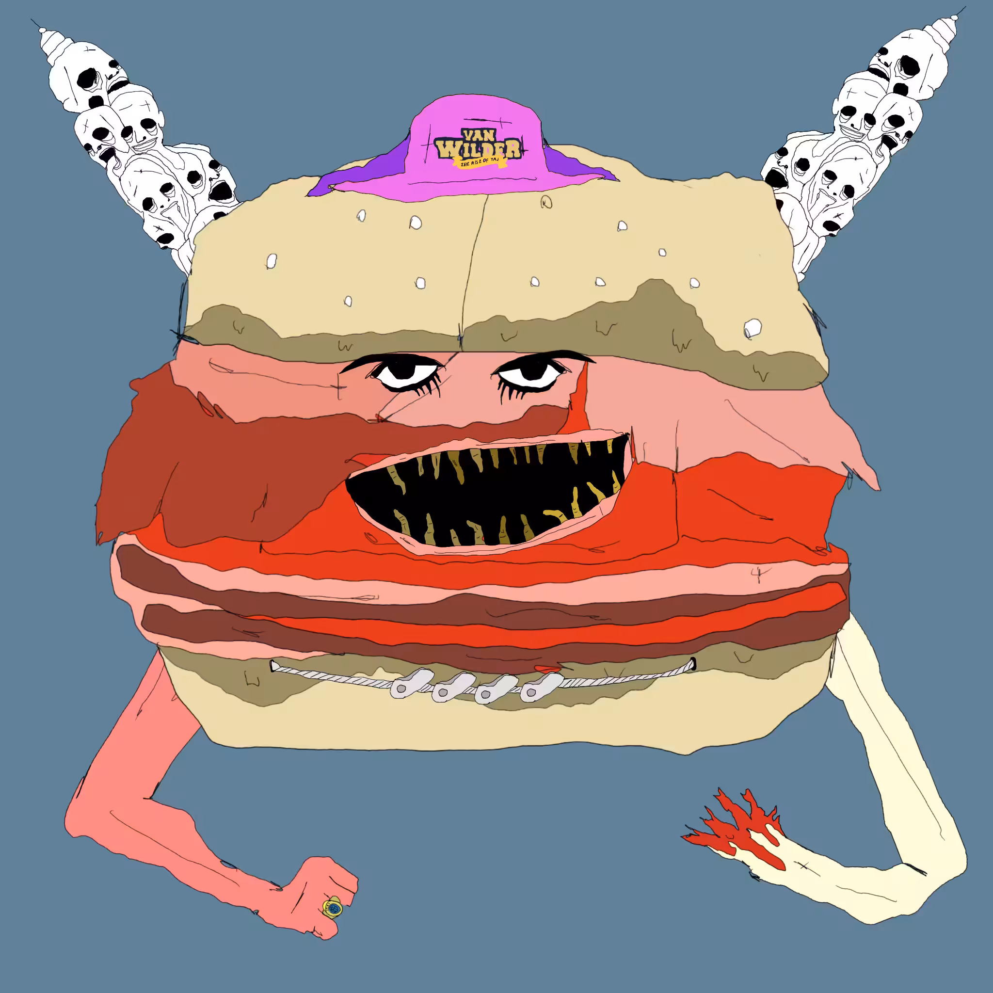 gristle buddeez worldwide: buddee #1242