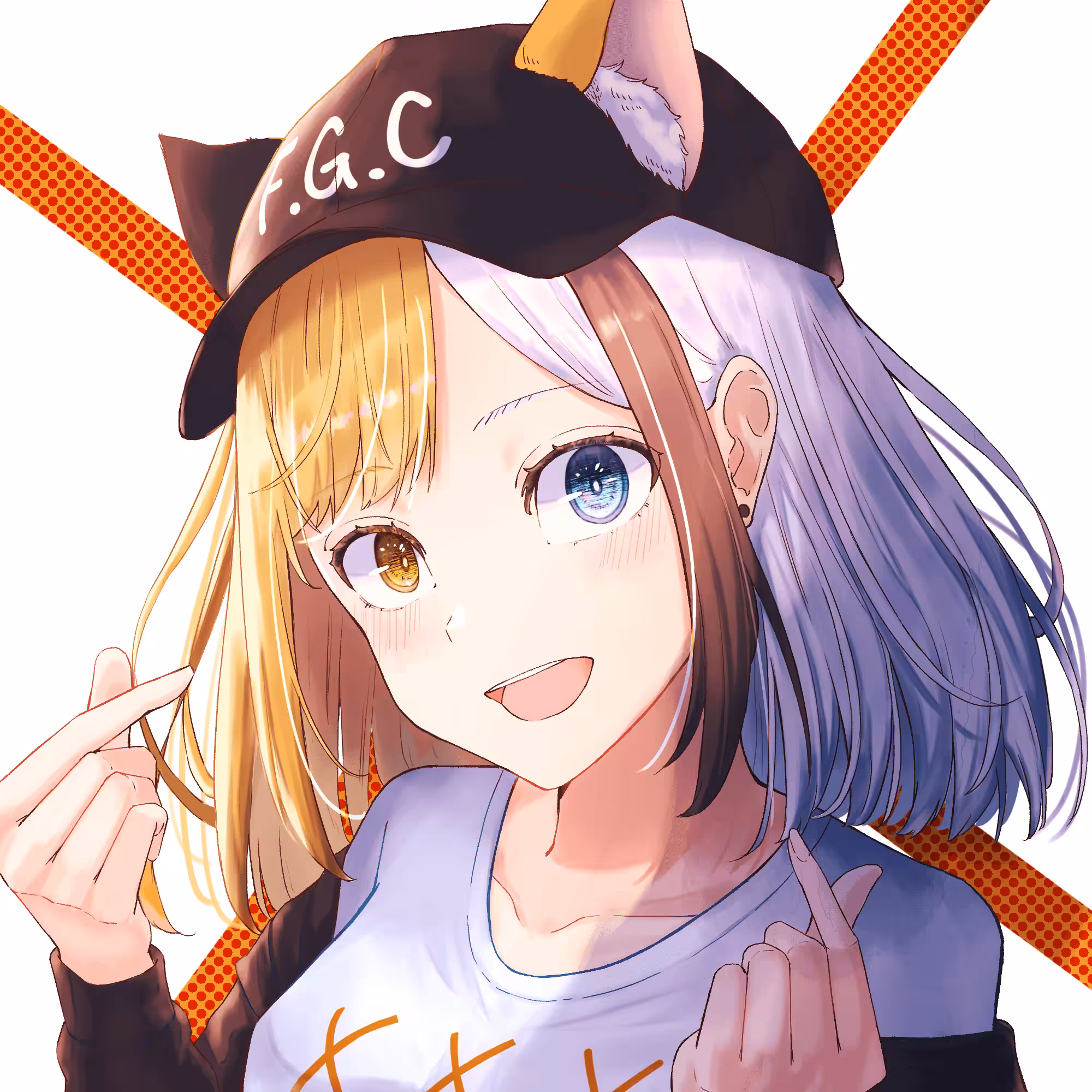 Furry Girl 015"Calico cat girl"