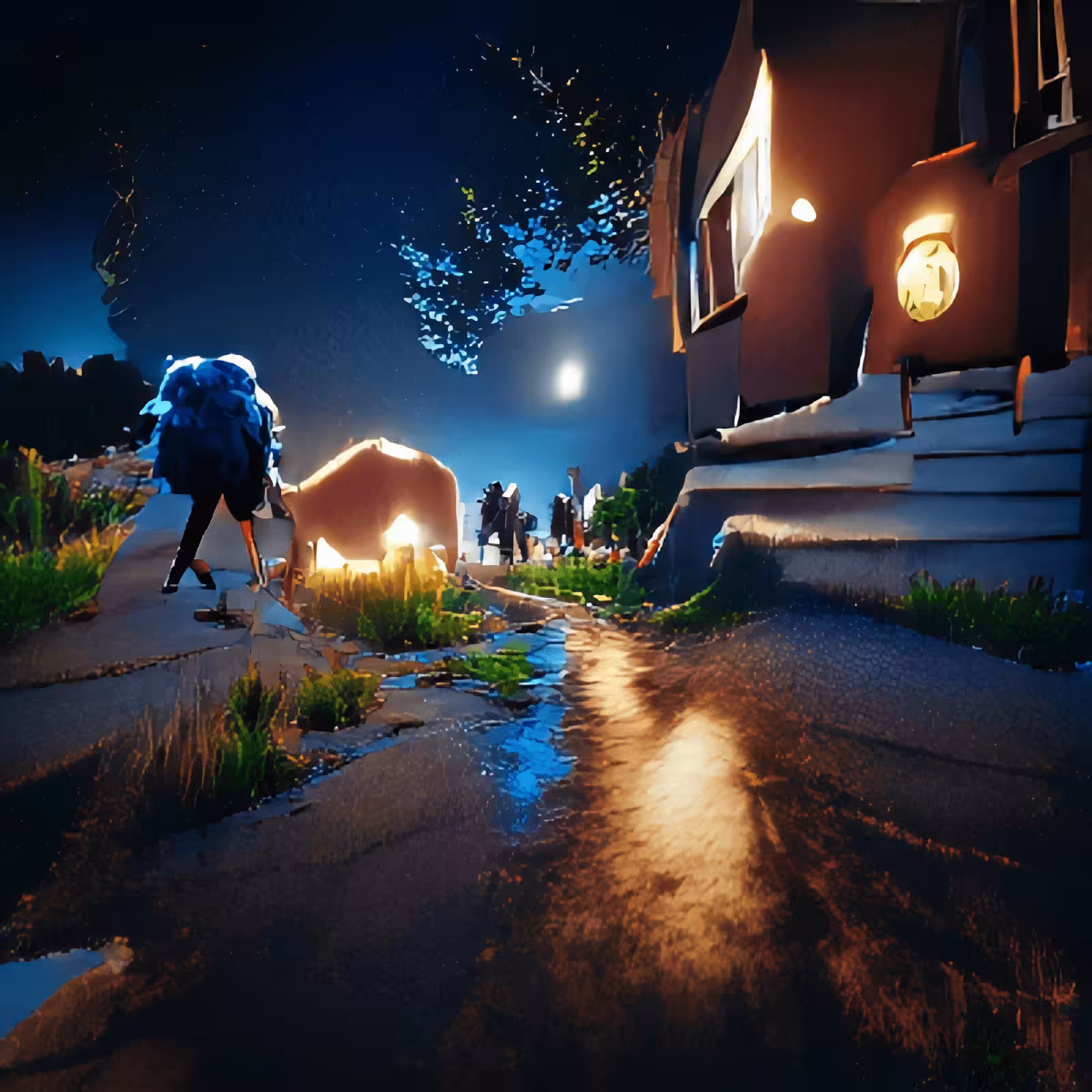 Casual Stroll