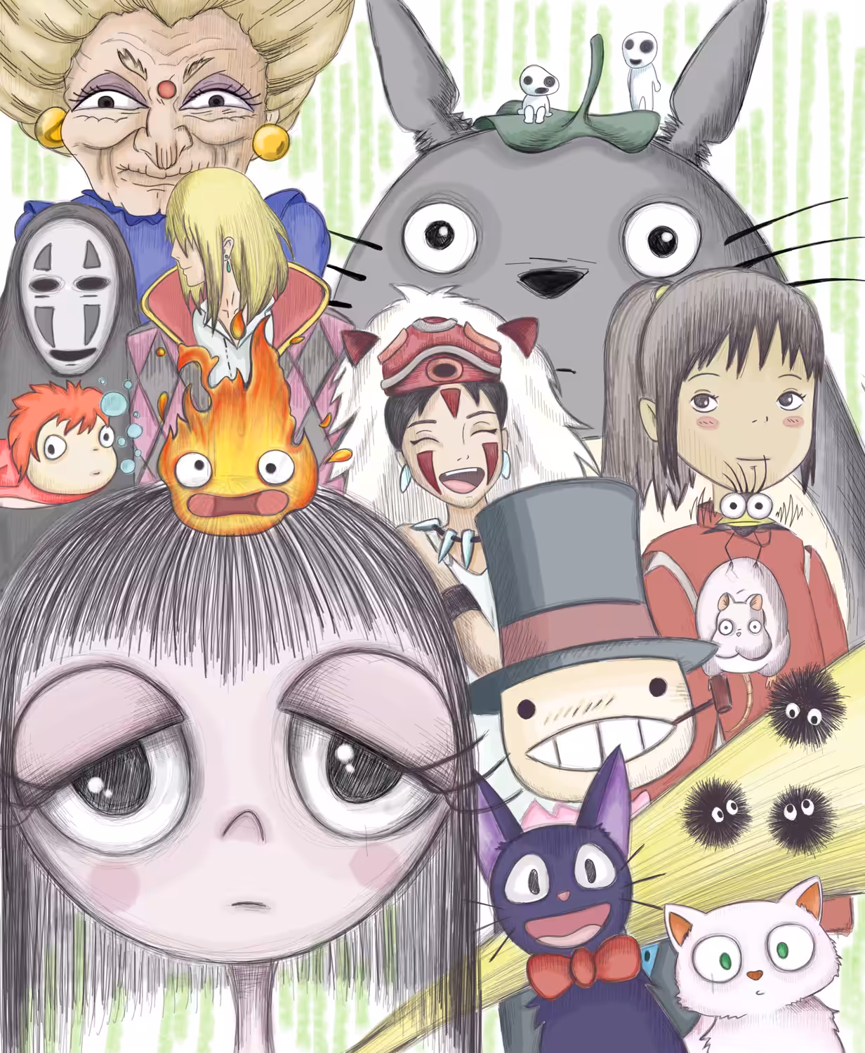AREJ in GHIBLI studio