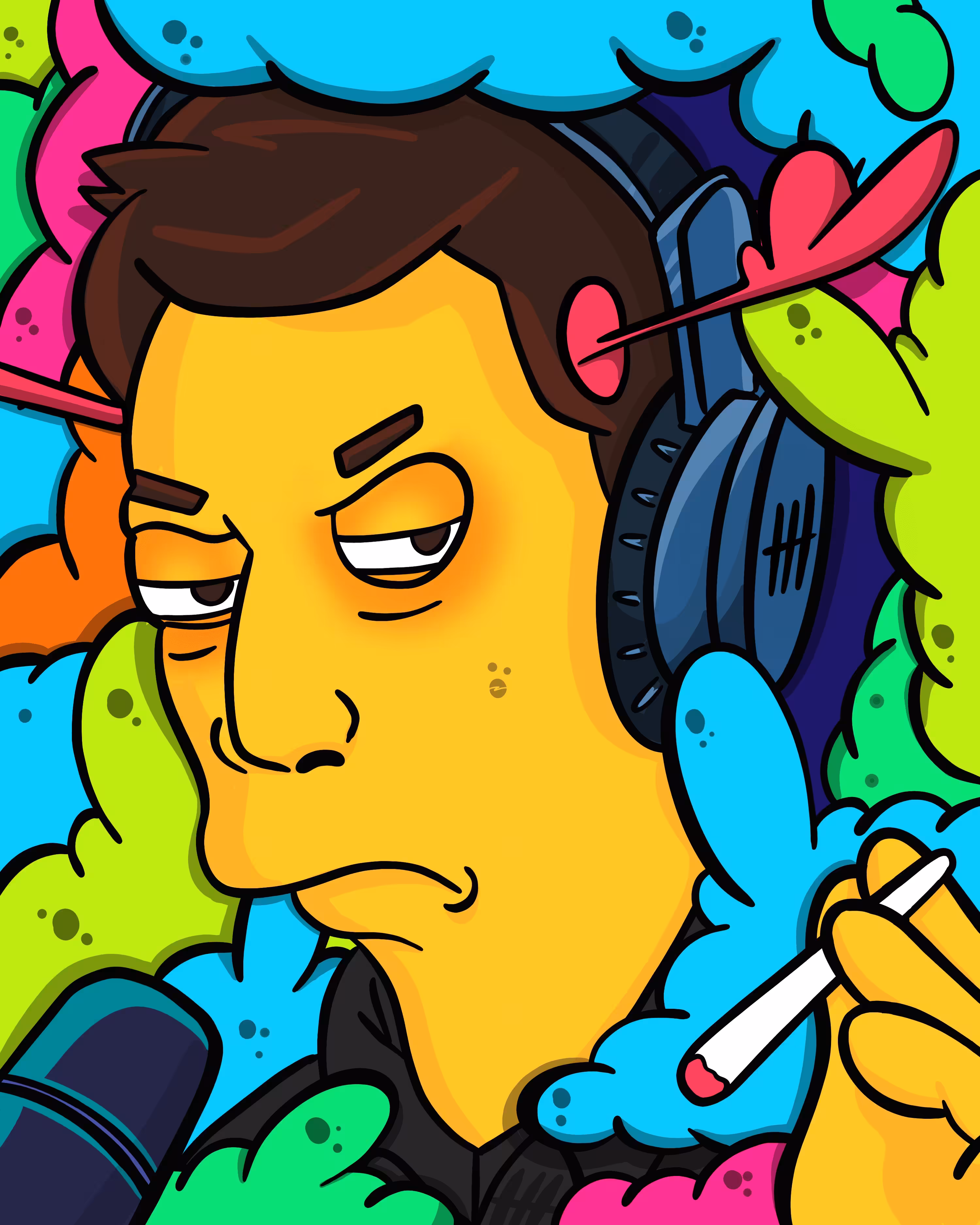Stoned Elon (1 of 1)