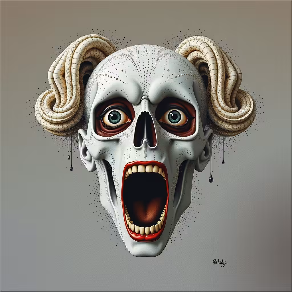 Screaming Skull #16