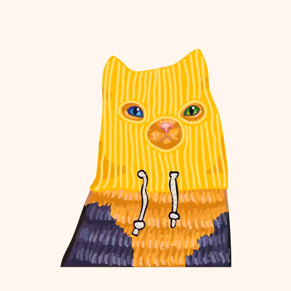 Kittens in balaclavas #12