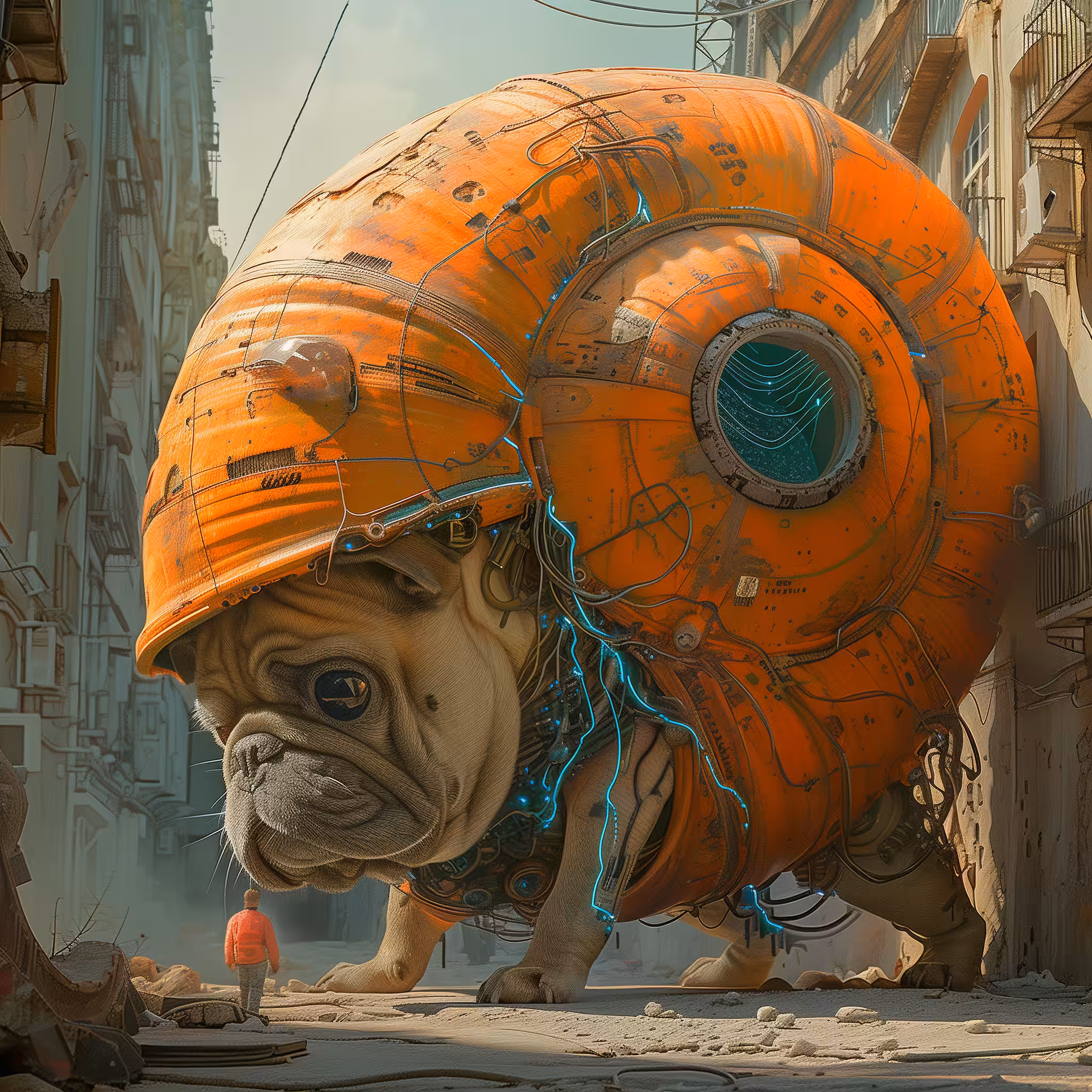 Pug in the shell #1