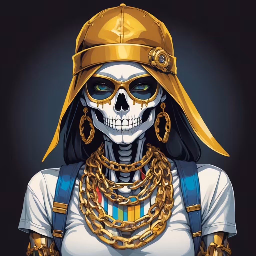 One soul in two bodies: skeleton rapper