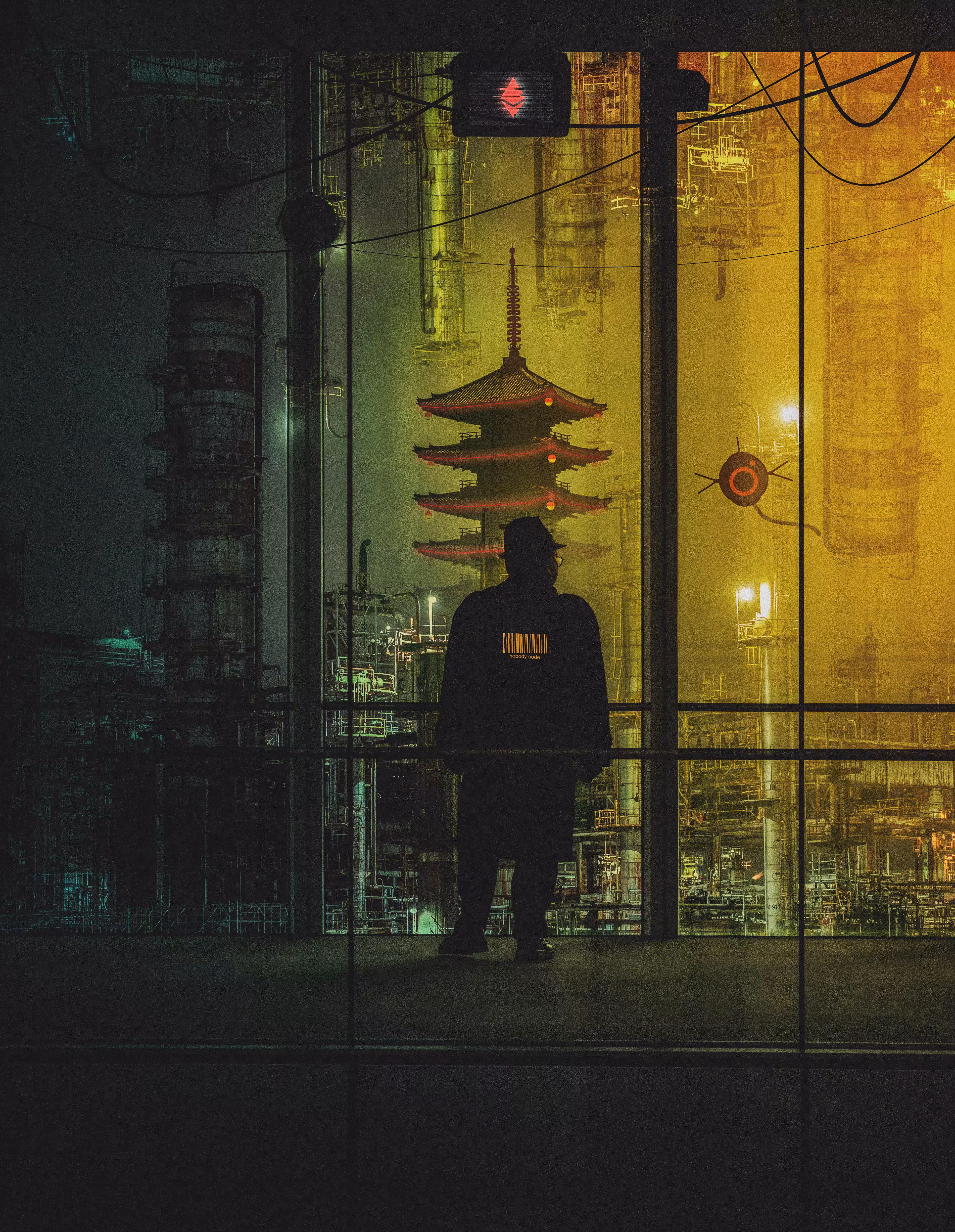 The decentralized city