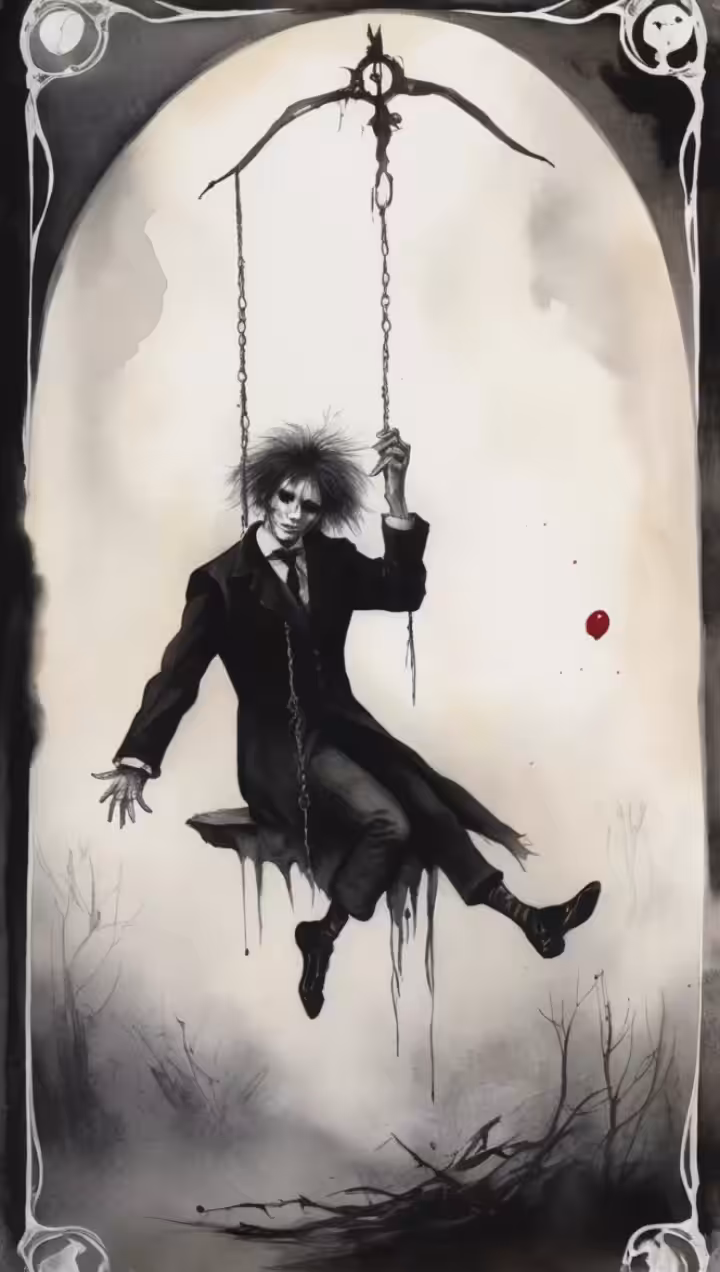 The Happy Valley: clown man