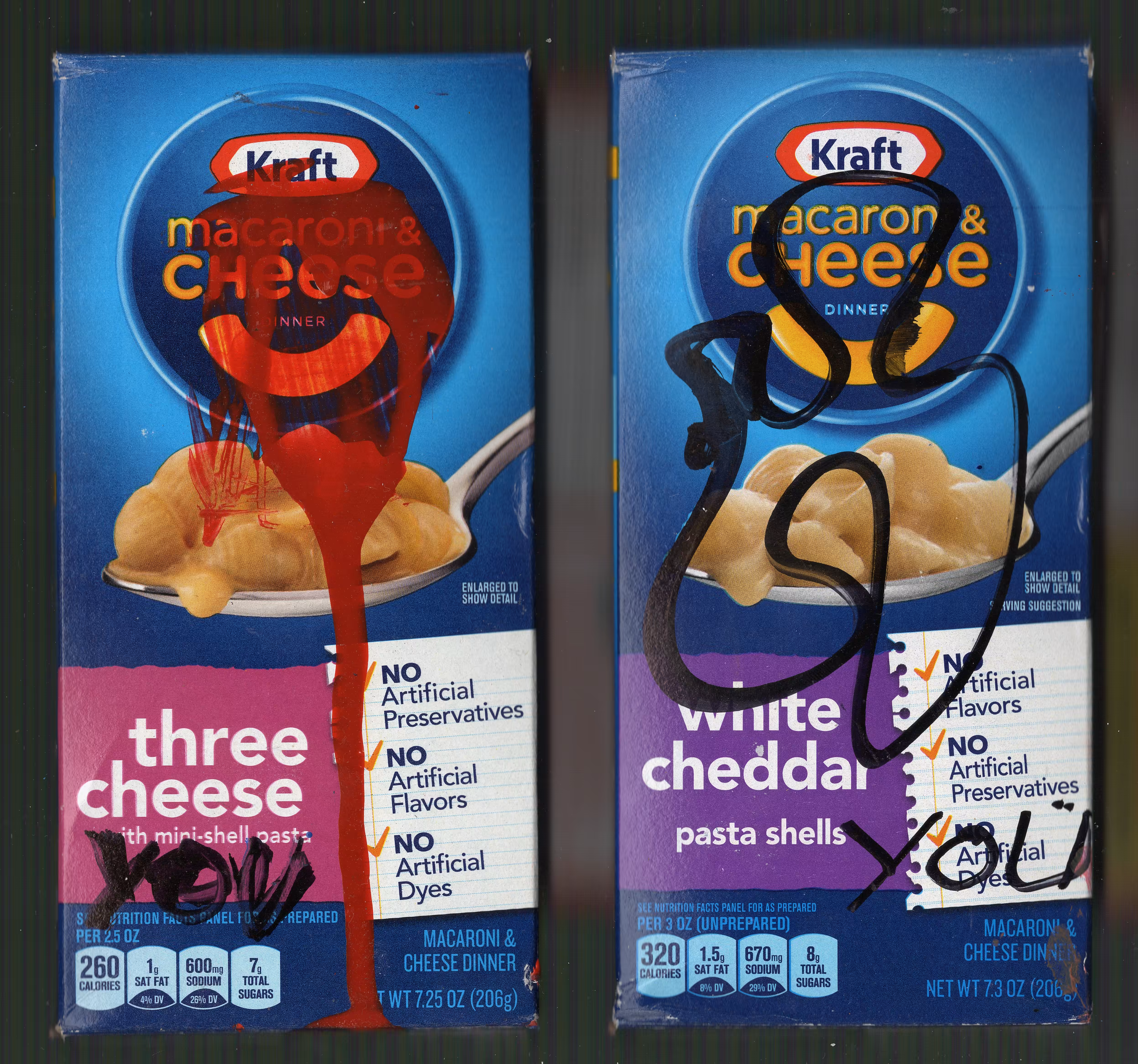 2-Pack Kraft macaroni & cheese