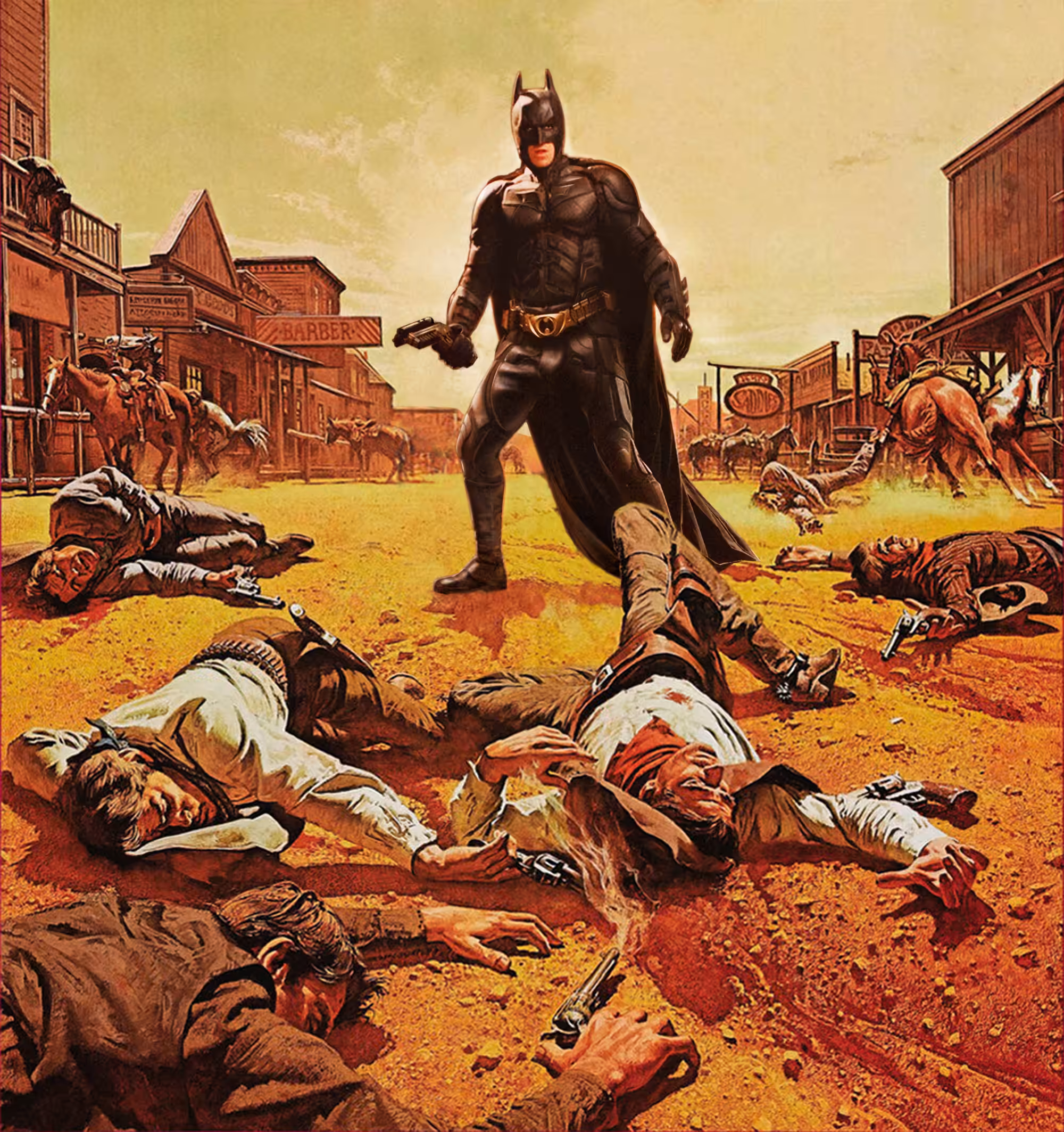Batman (Christian) confused movies