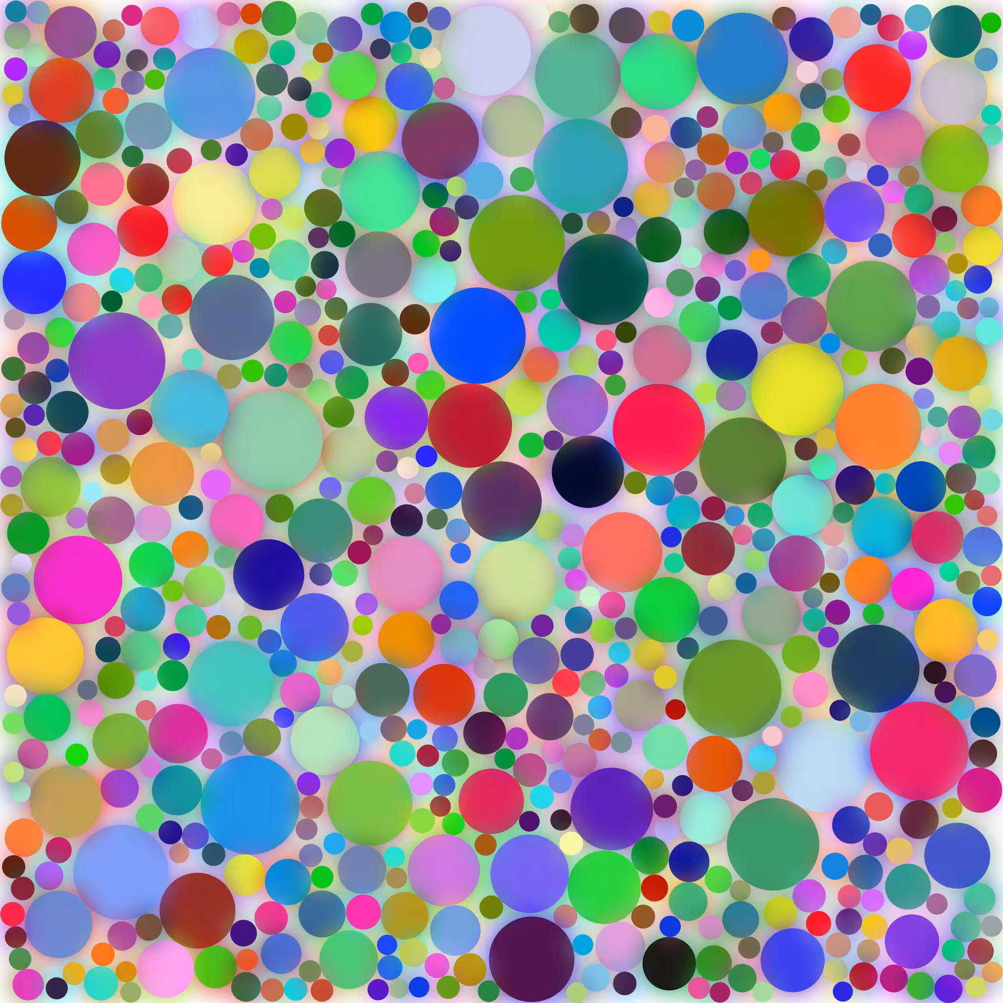 Poisson Colored Dots