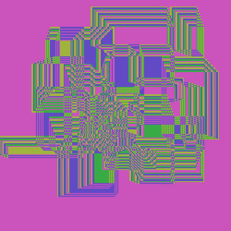 Superimposed Rectangles #29