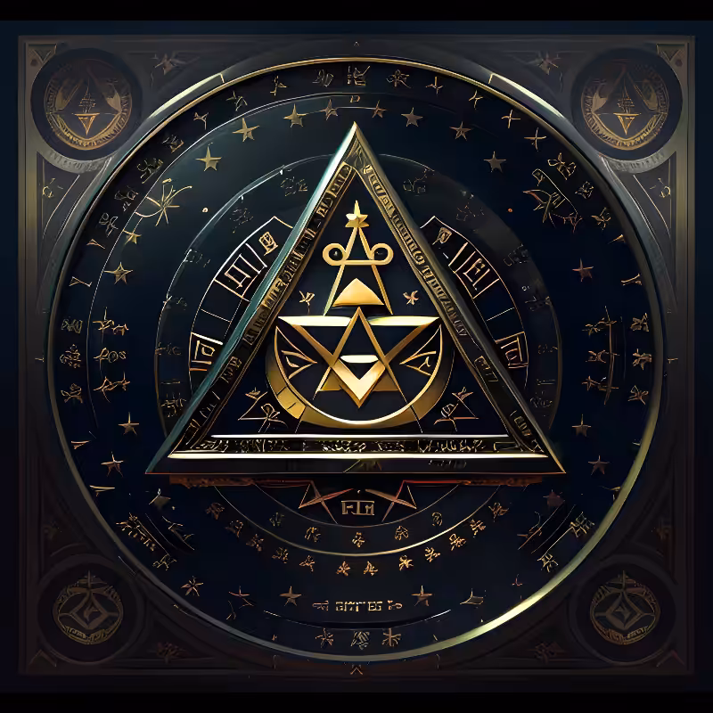 Square and compass #4