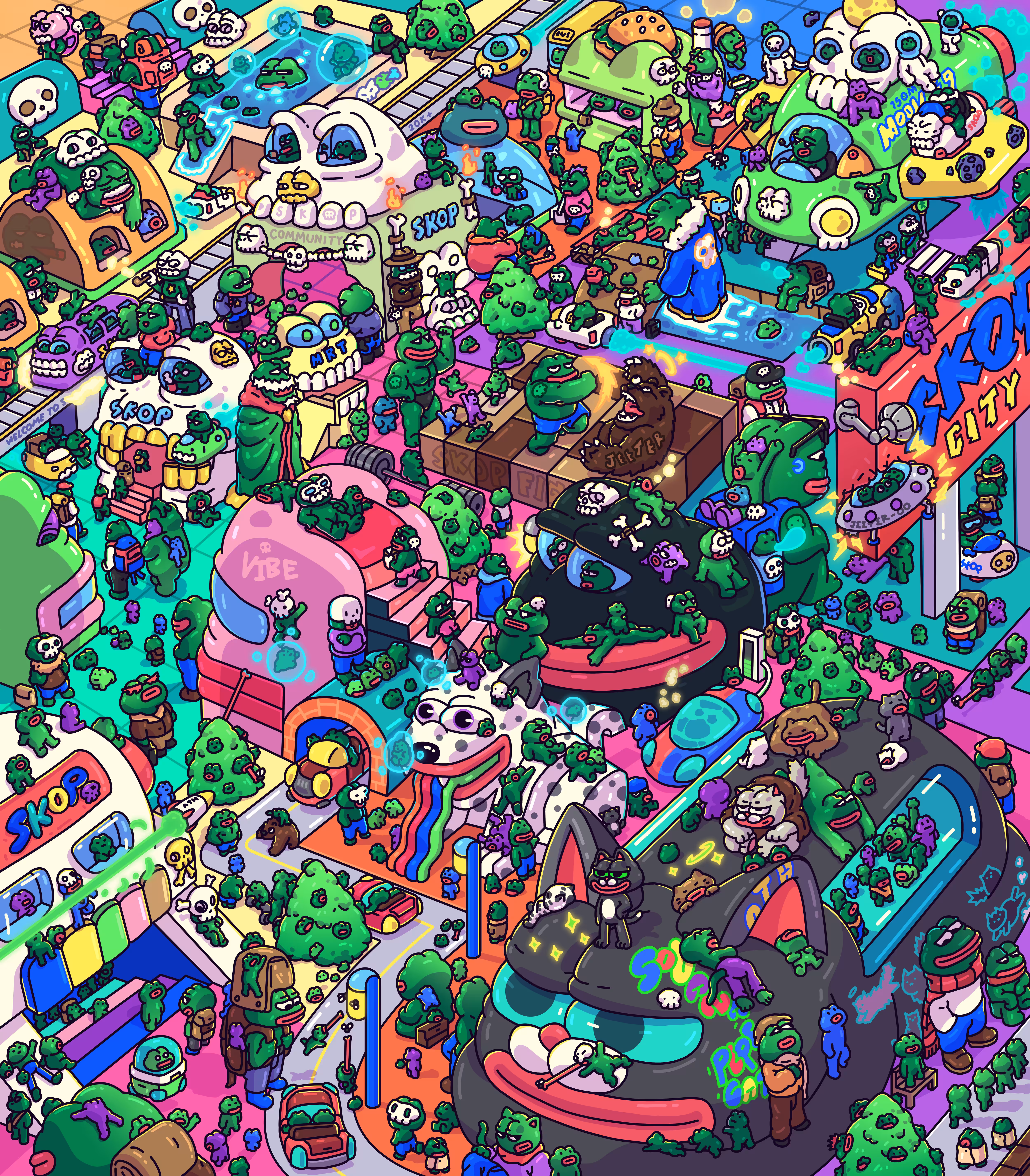 PEPEVERSE TRIPLE LAND