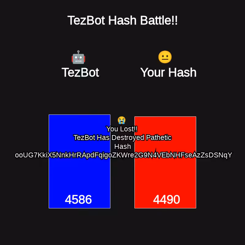 TezBot Battle #3