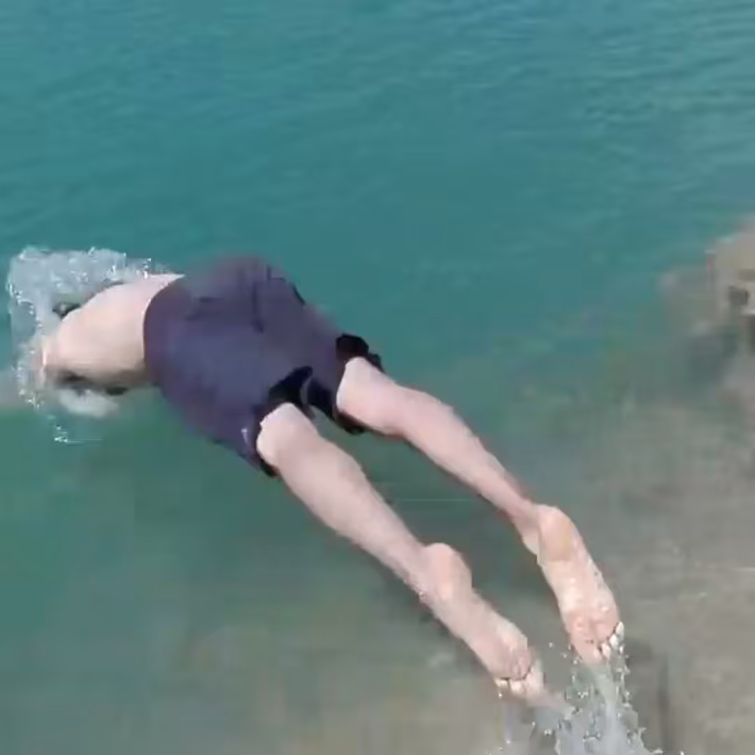taking the dive 