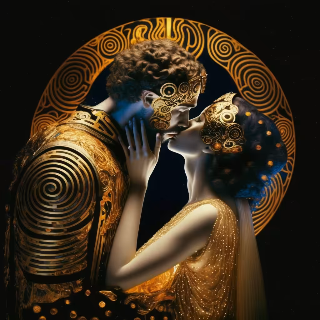 Mixed martial AIArt: Kiss #16