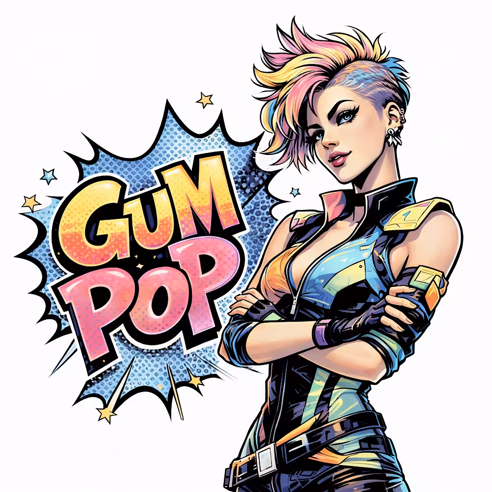 GUM POP - Sugar Rush Society: GUM POP 005 - Punk Pop Rebel