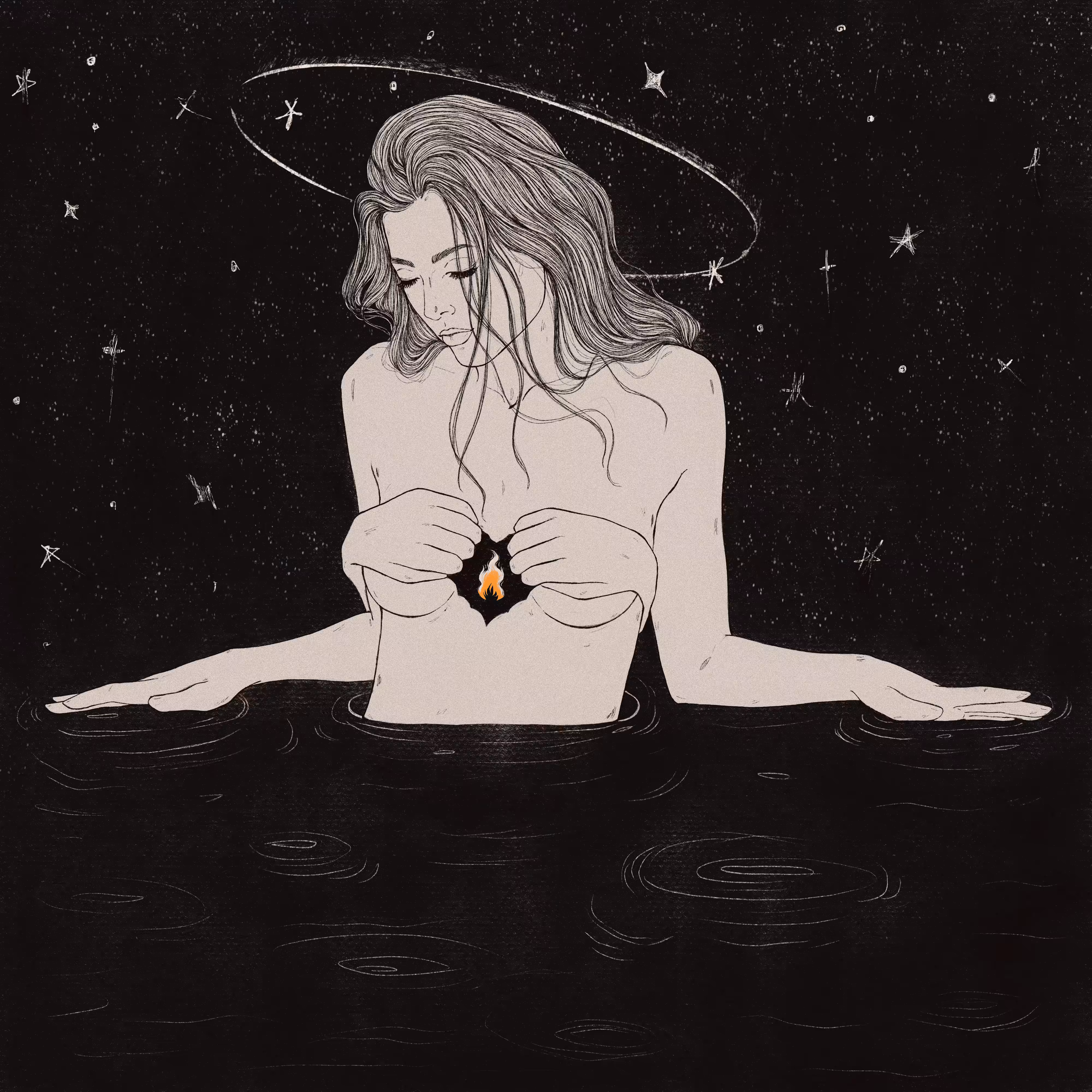Drowning deep inside 