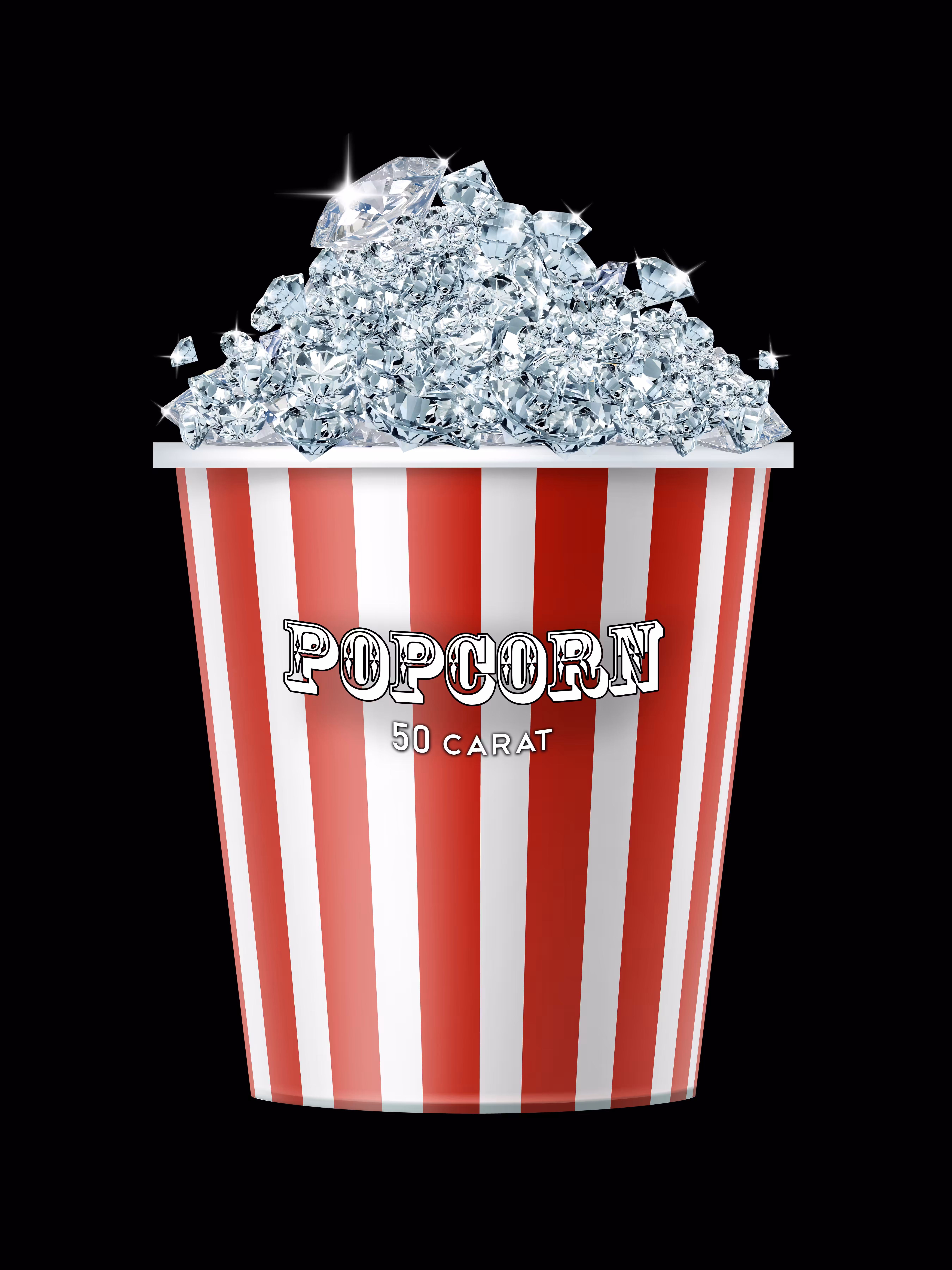 50 Carat Popcorn