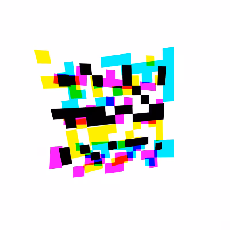CMYK Decay #21