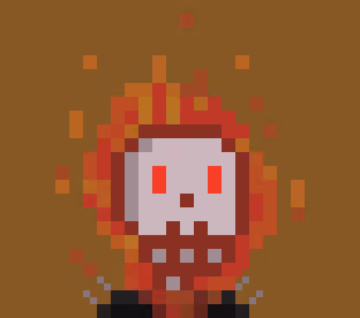 TezSkulls #37 - GhostRider Skull