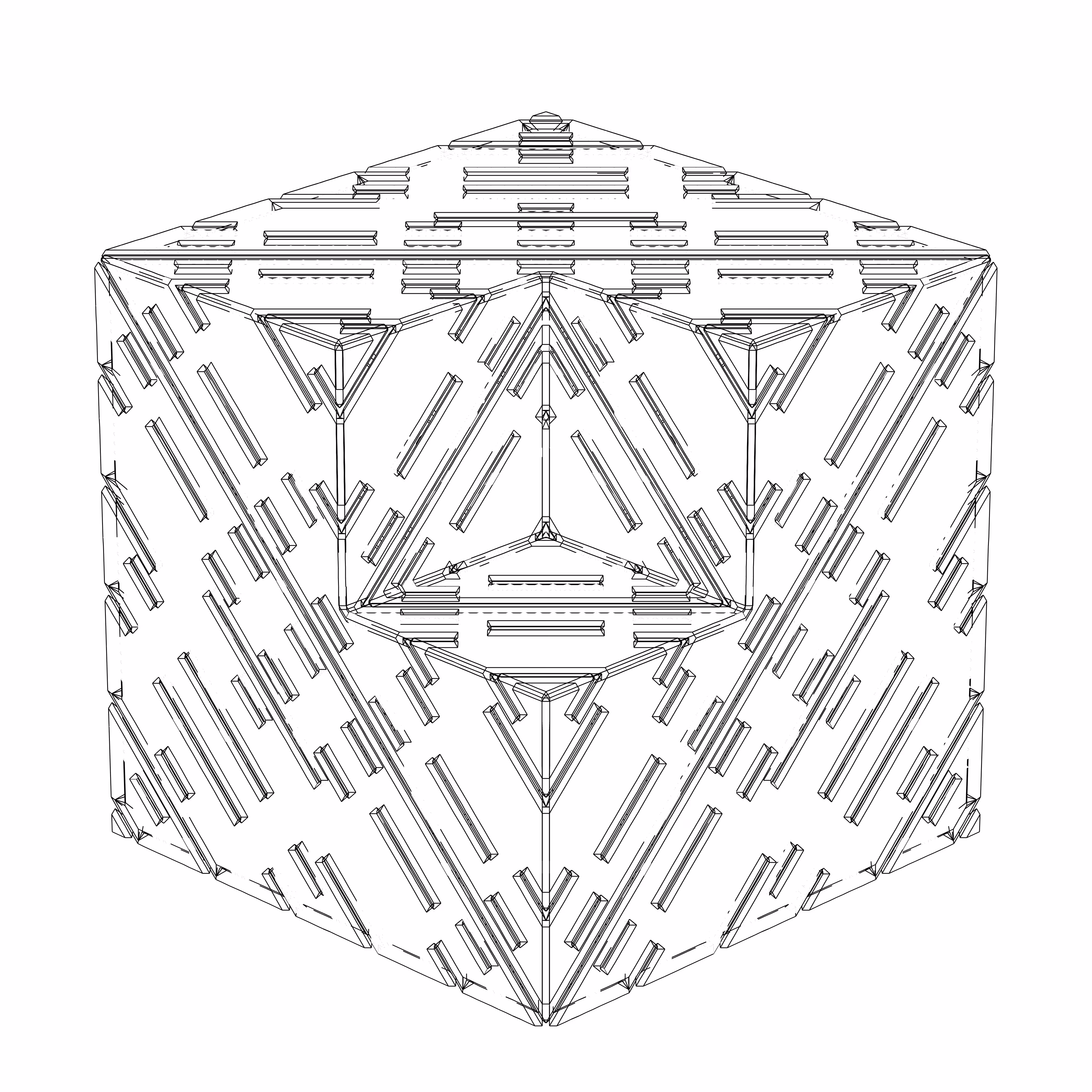 LL21 Alien Art Cube #661