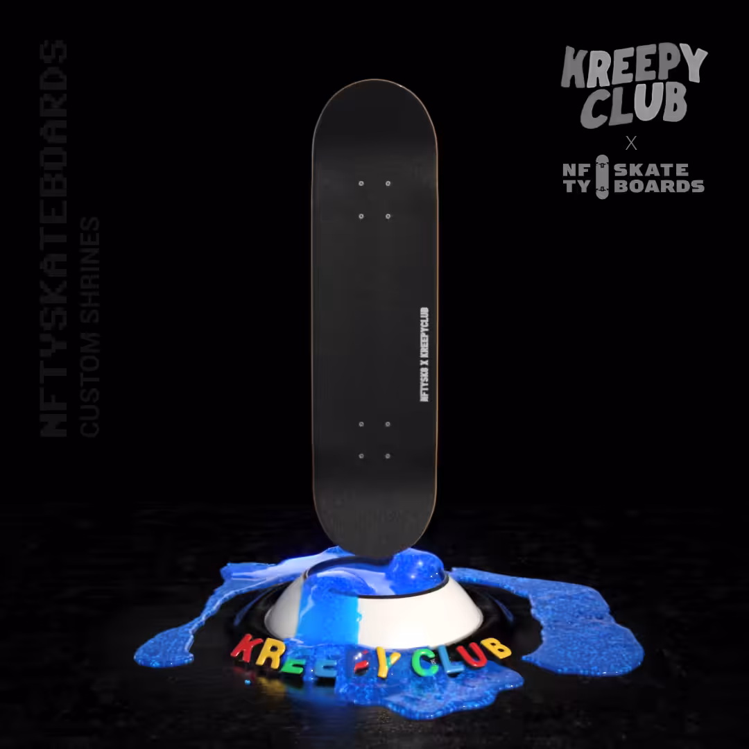 NFTYSK8 x KREEPY CLUB "Slime Board"