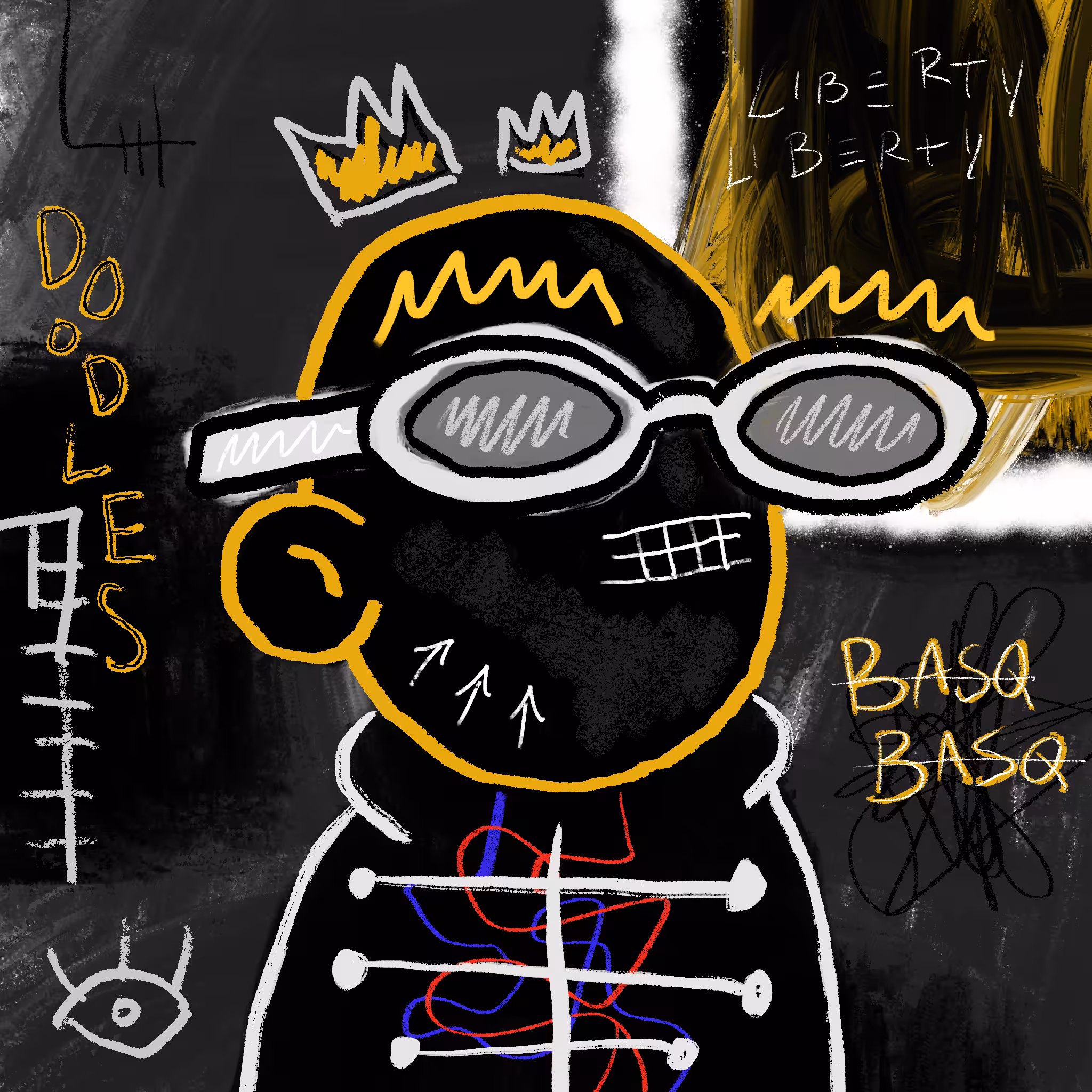 Doodlesquiat #5