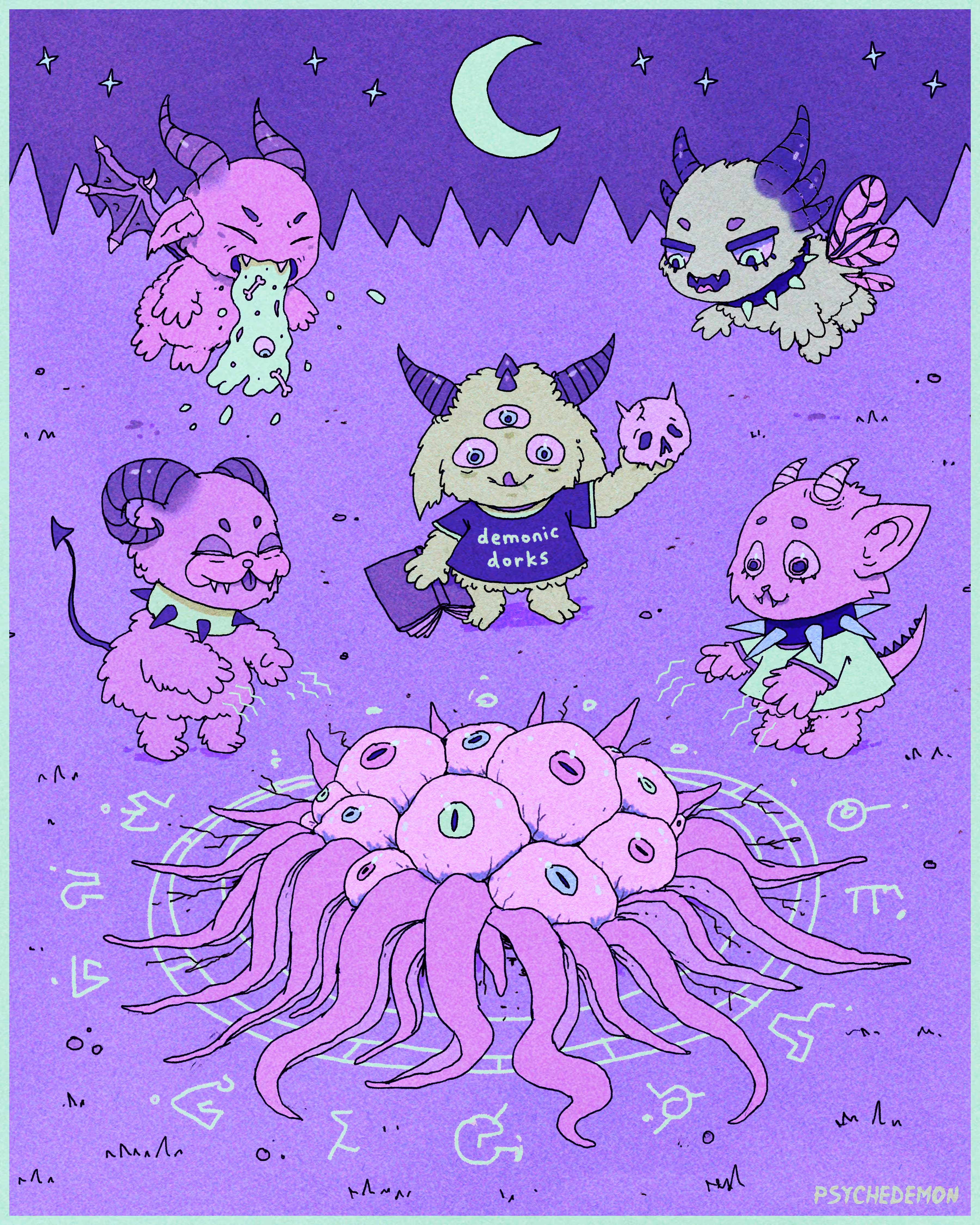 A Demonic Dorky Summoning!