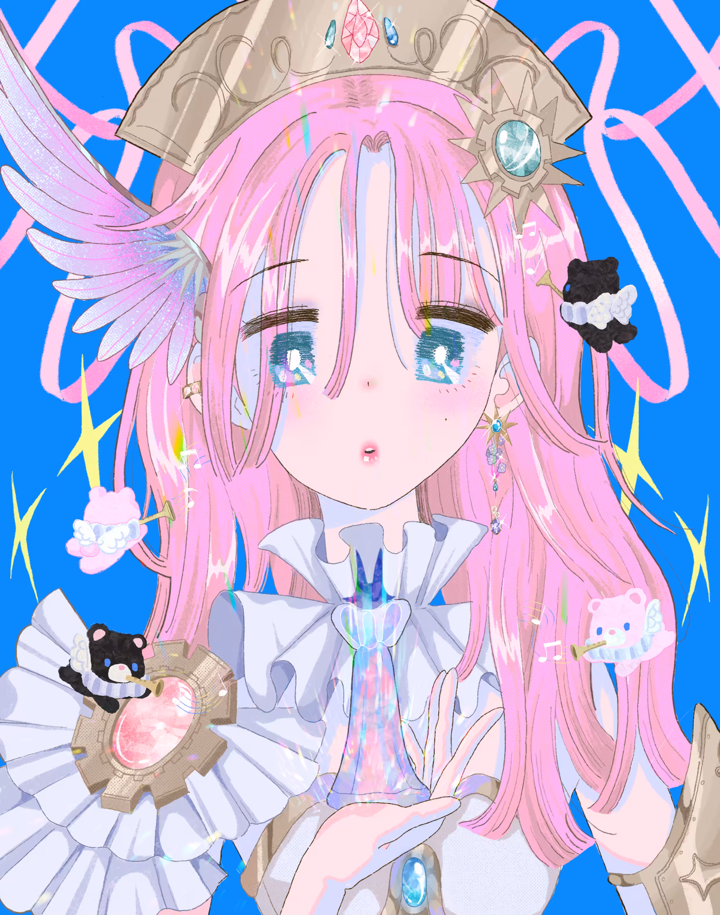 Blessing from angel